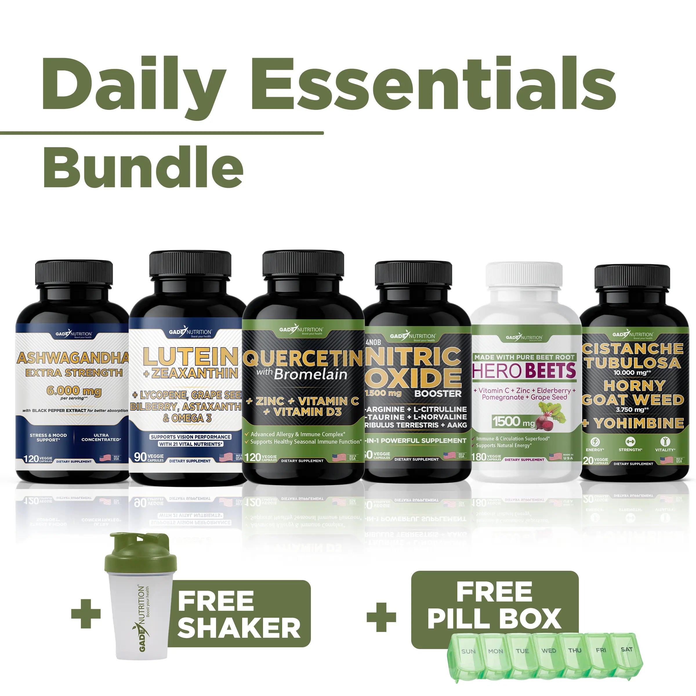 Daily Essentials Bundle Gade Nutrition