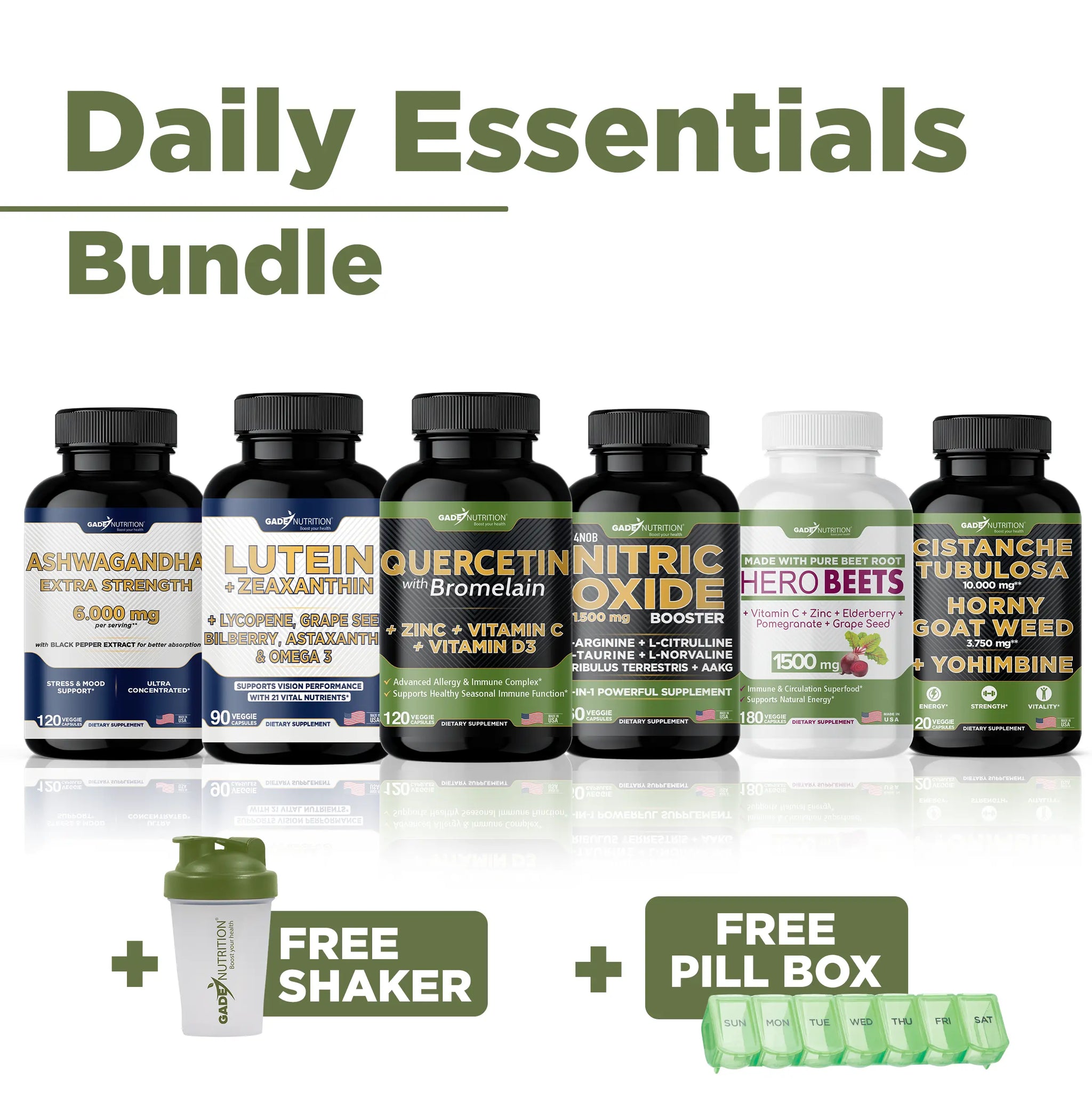 Daily Essentials Bundle Gade Nutrition