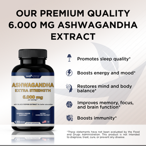 Ashwagandha Extra Strength 6.000 mg
