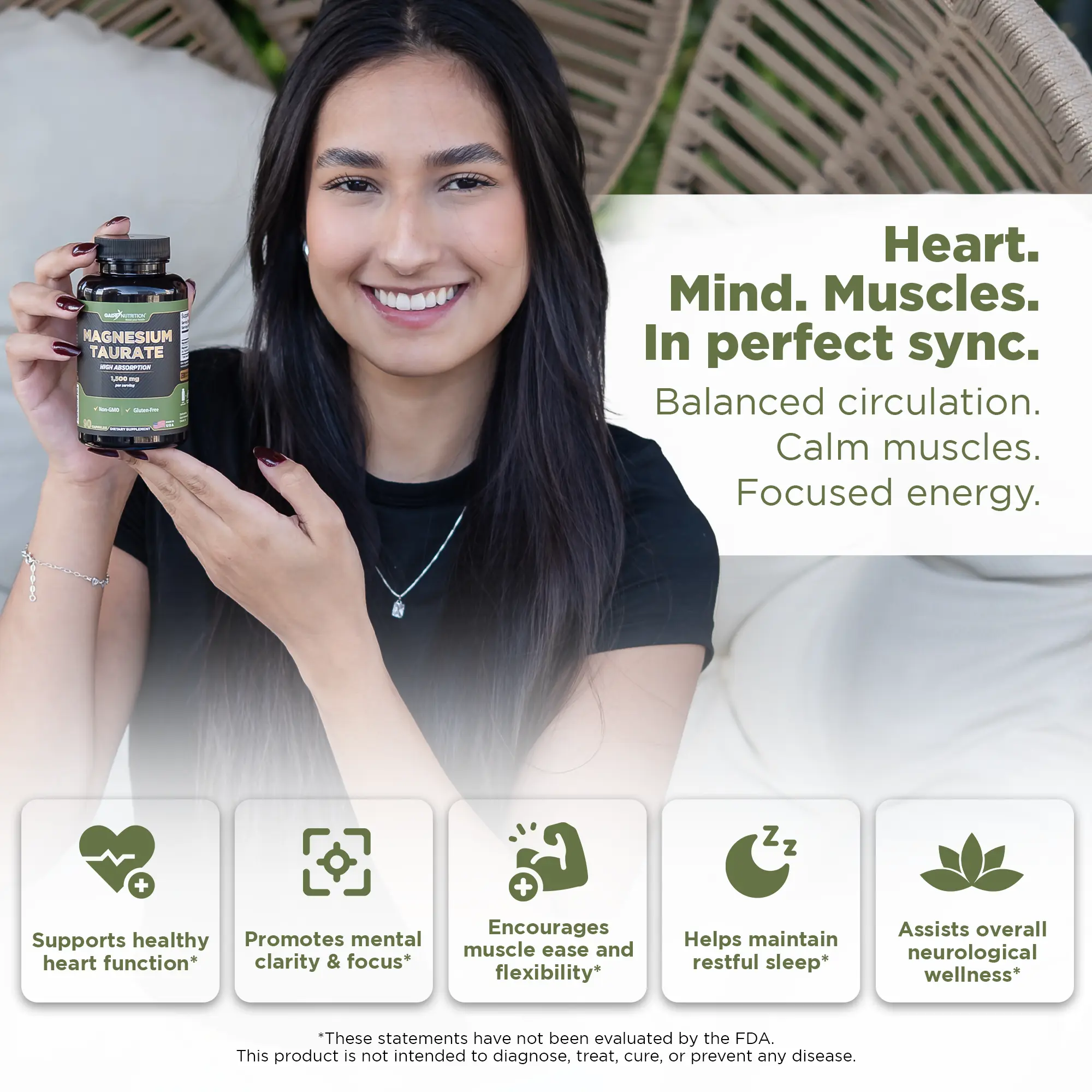 Magnesium Taurate Gade Nutrition