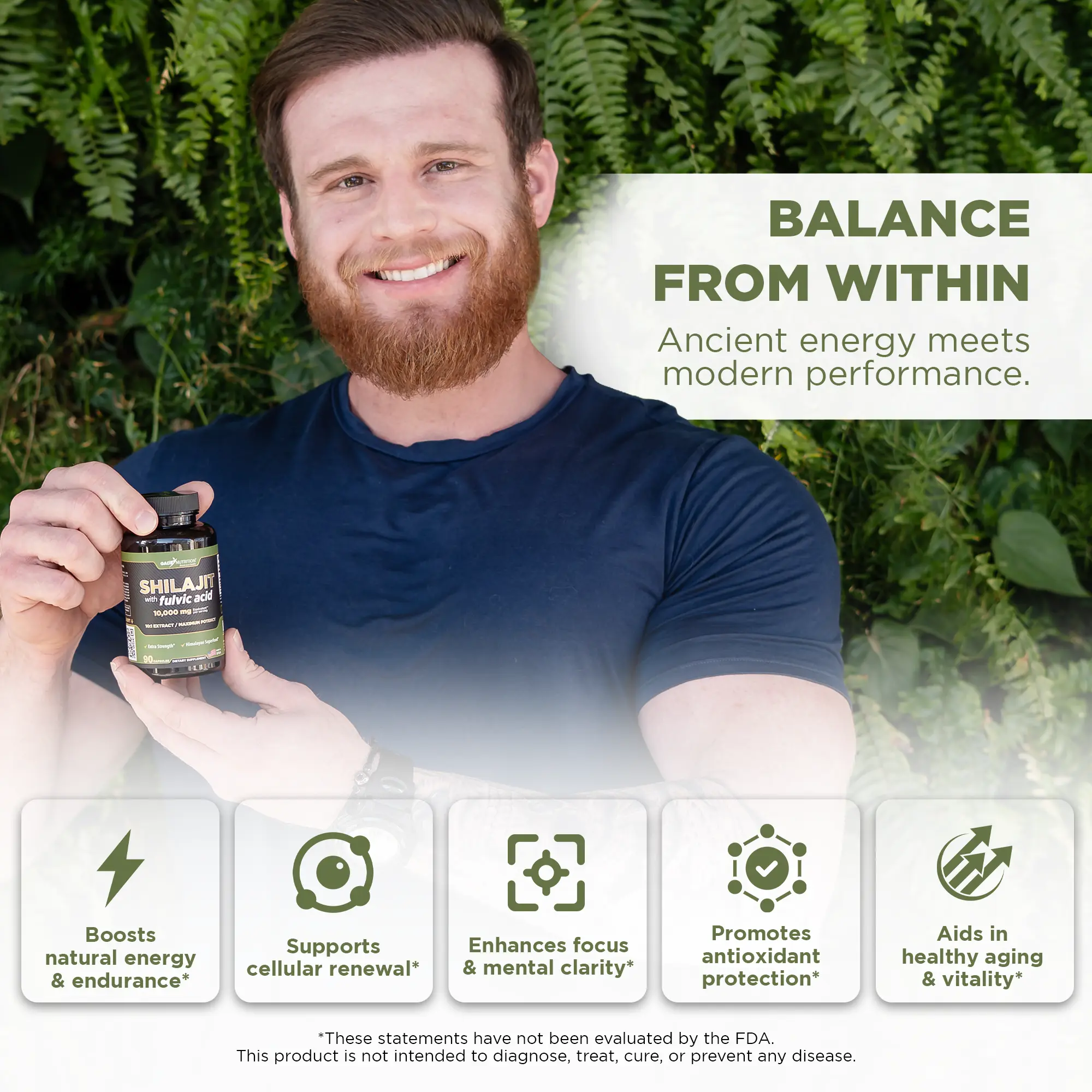 Shilajit 10,000 mg Gade Nutrition