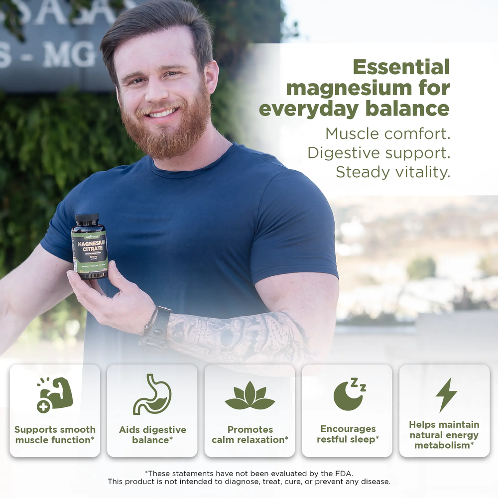 Magnesium Citrate Gade Nutrition