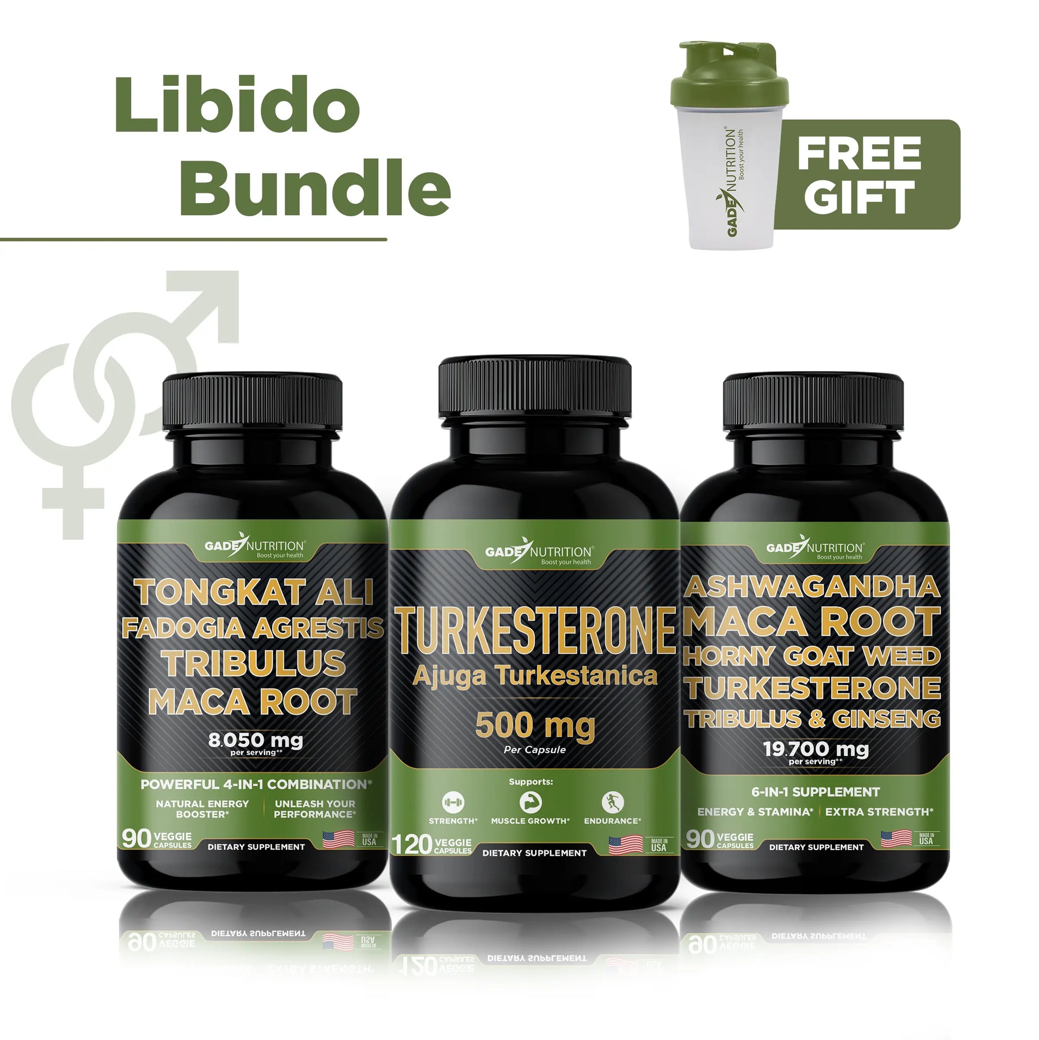 Libido Bundle GADE NUTRITION