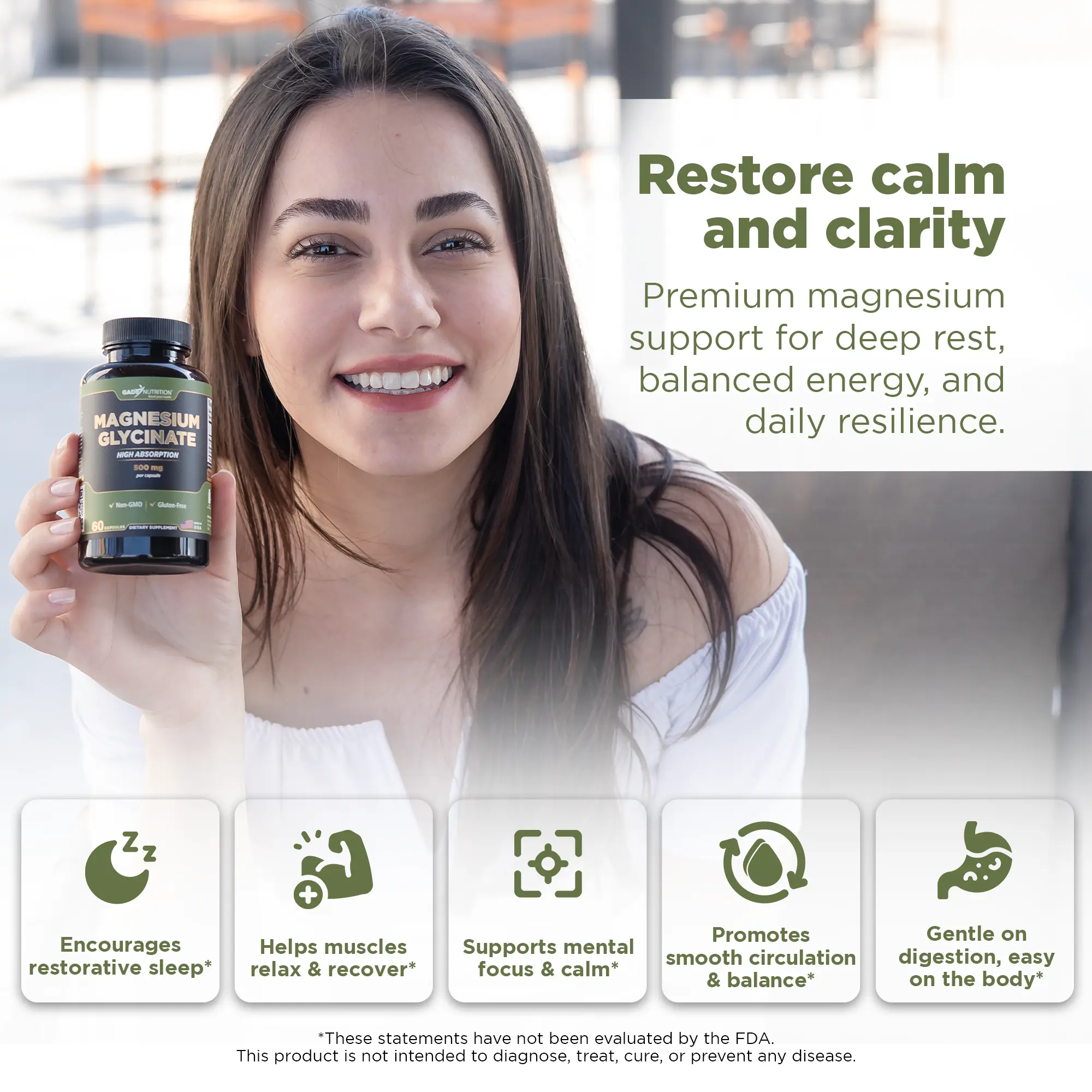 Magnesium Glycinate Gade Nutrition