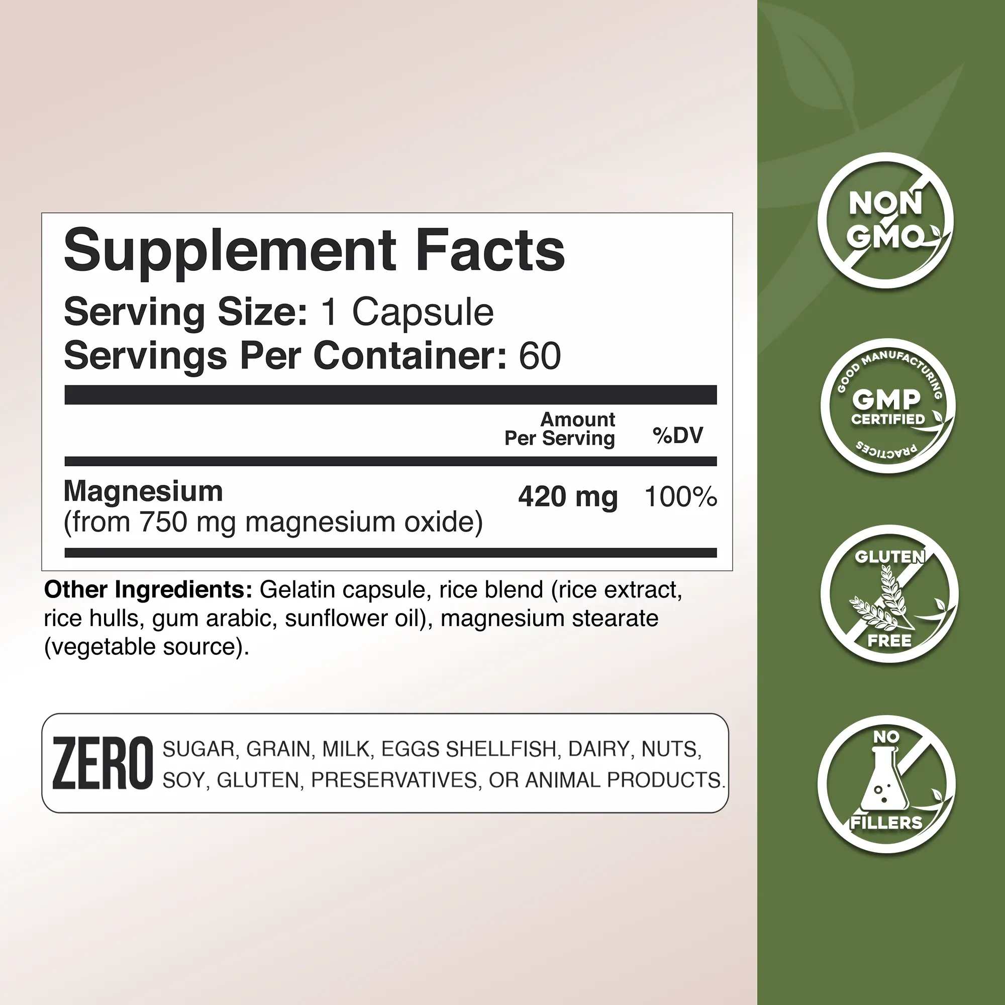 Magnesium Oxide - Gade Nutrition