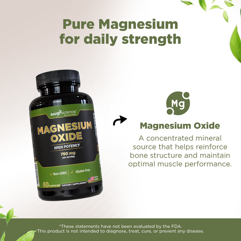 Magnesium Oxide Gade Nutrition