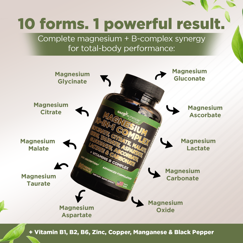 Magnesium Complex 10-in-1 GADE NUTRITION