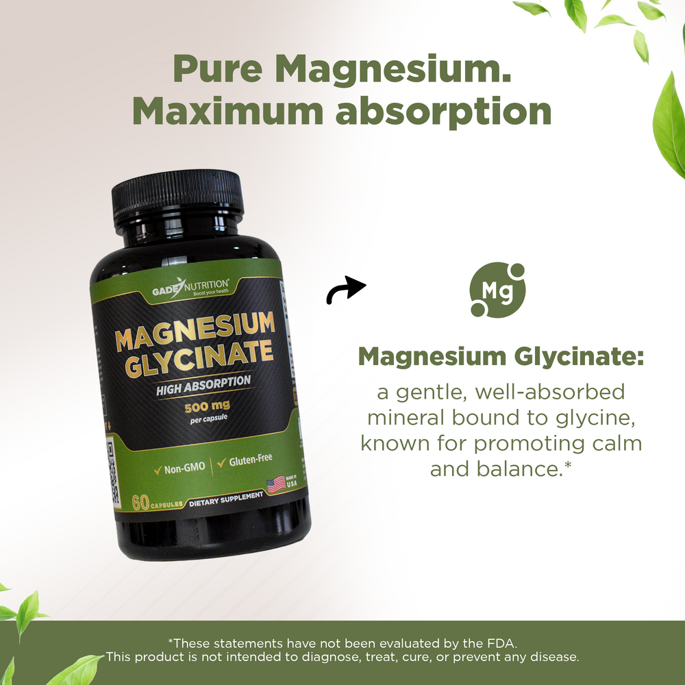 Magnesium Glycinate Gade Nutrition
