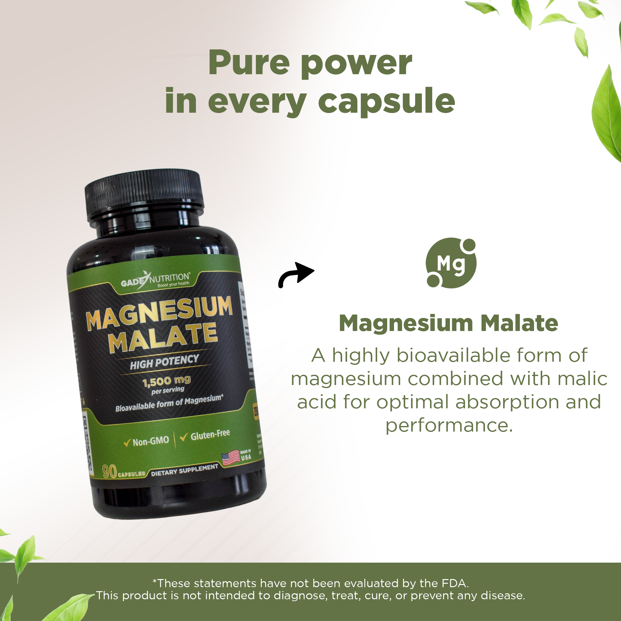 Magnesium Malate Gade Nutrition