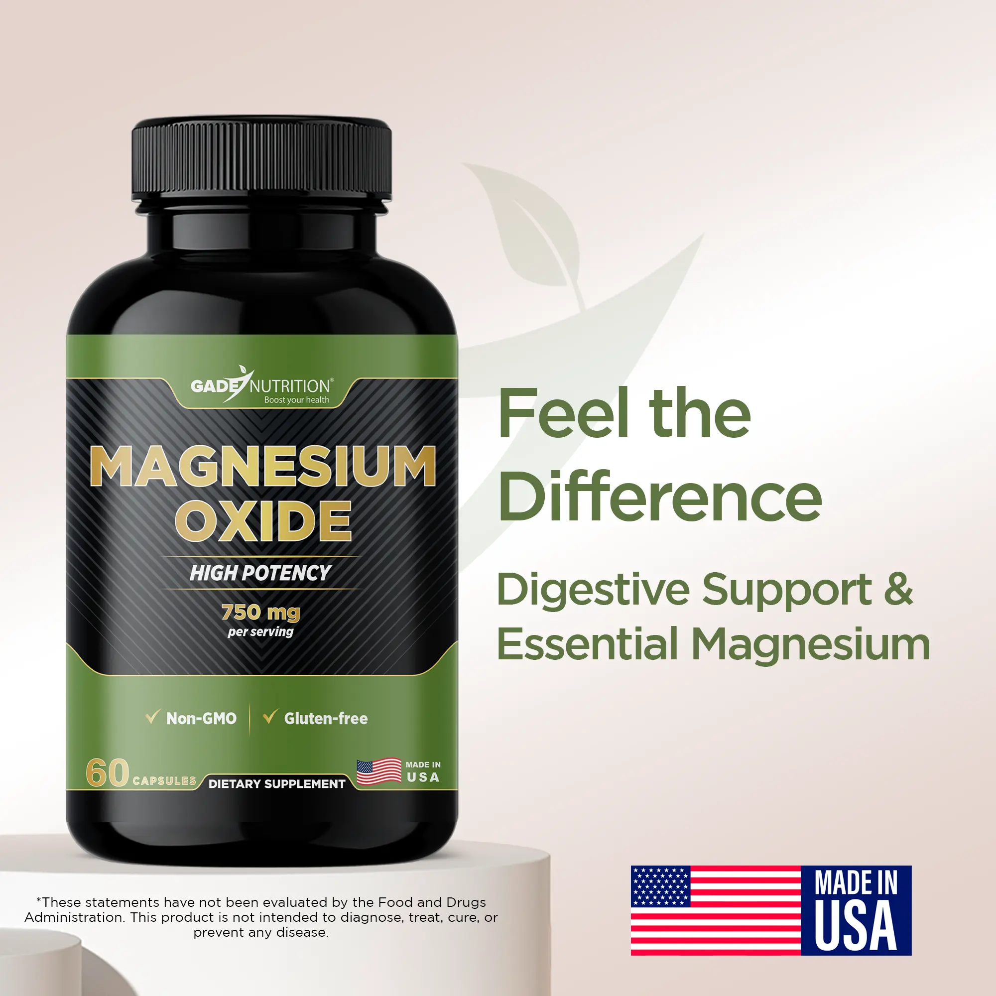 Magnesium Oxide - Gade Nutrition