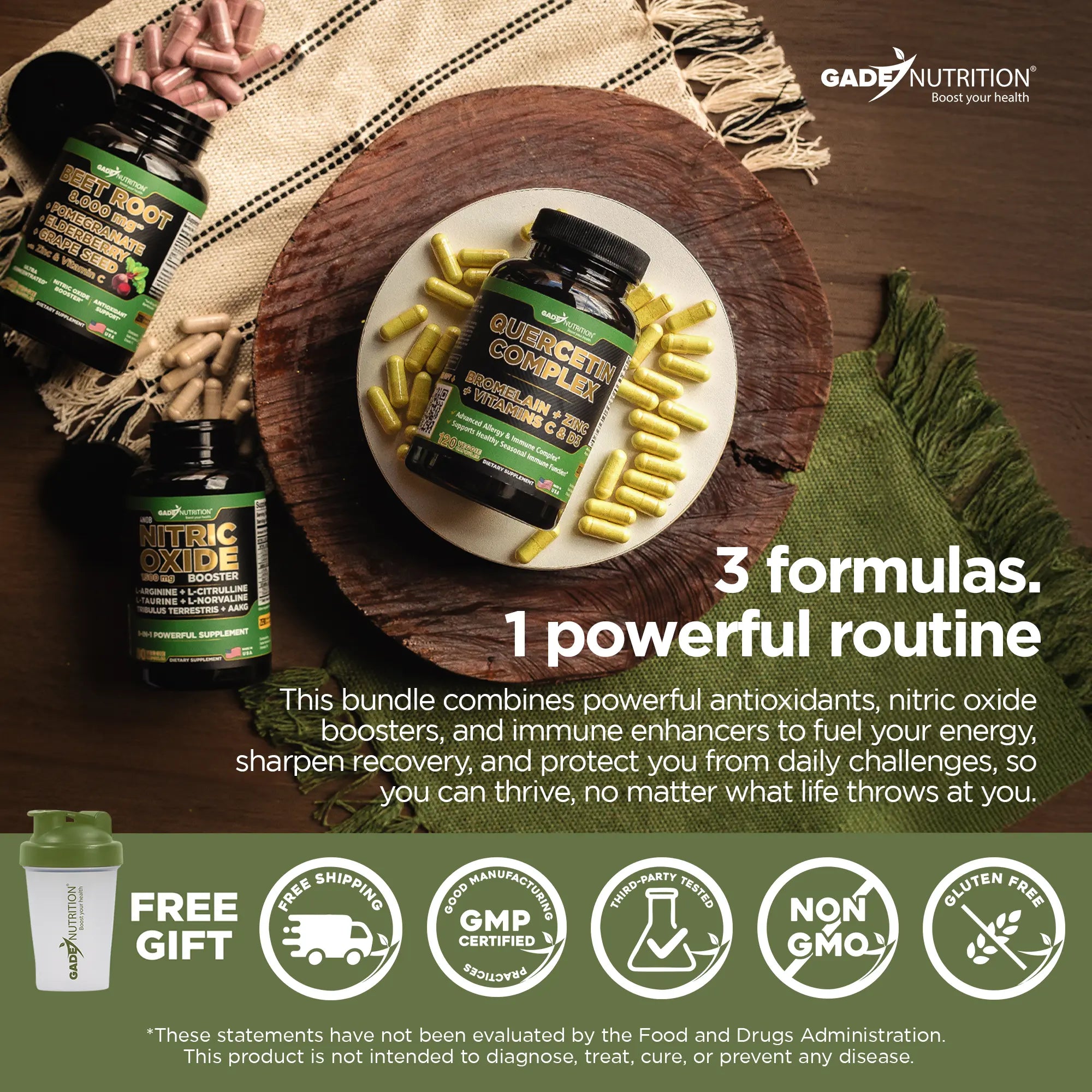 Energy & Immunity Bundle GADE NUTRITION