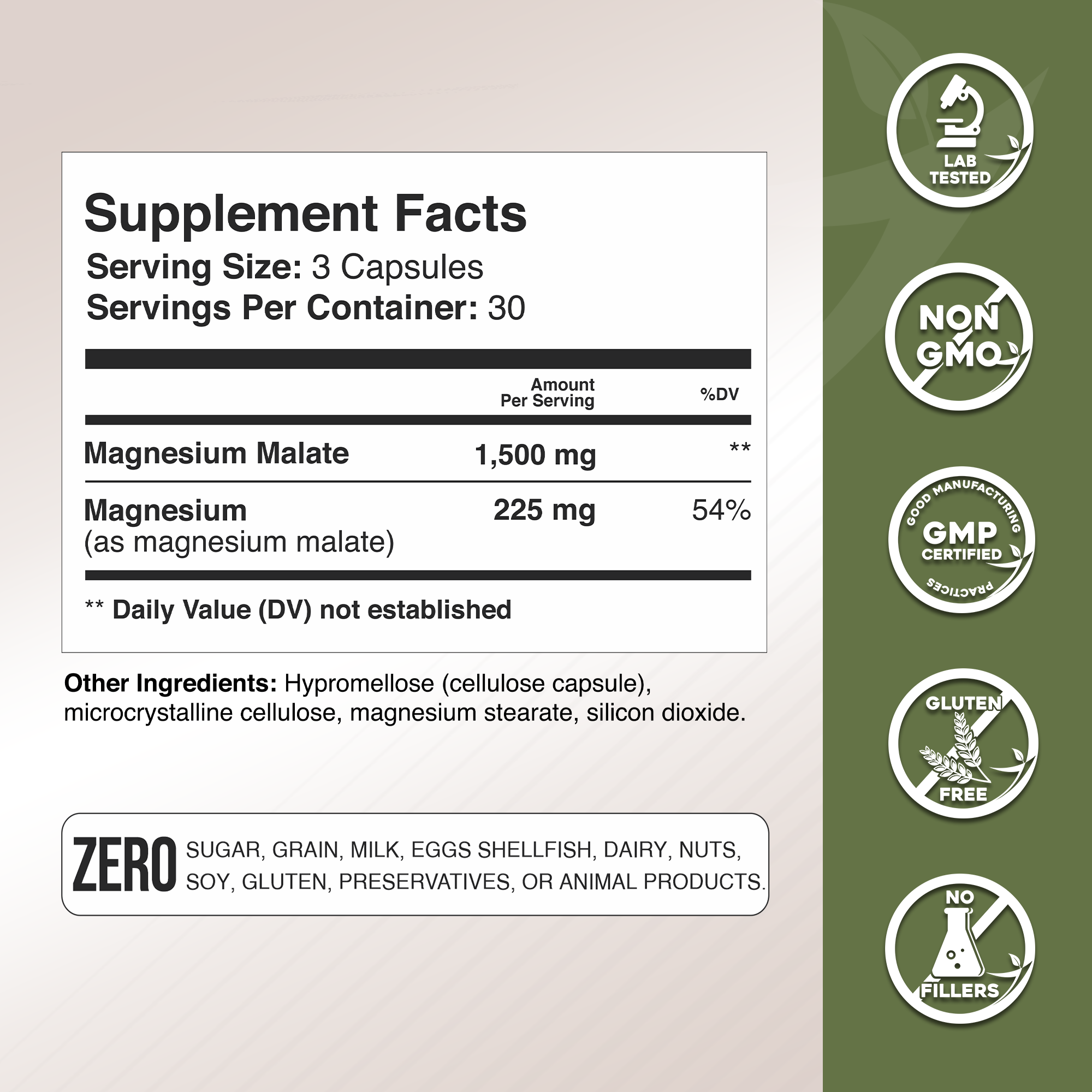 Magnesium Malate Gade Nutrition