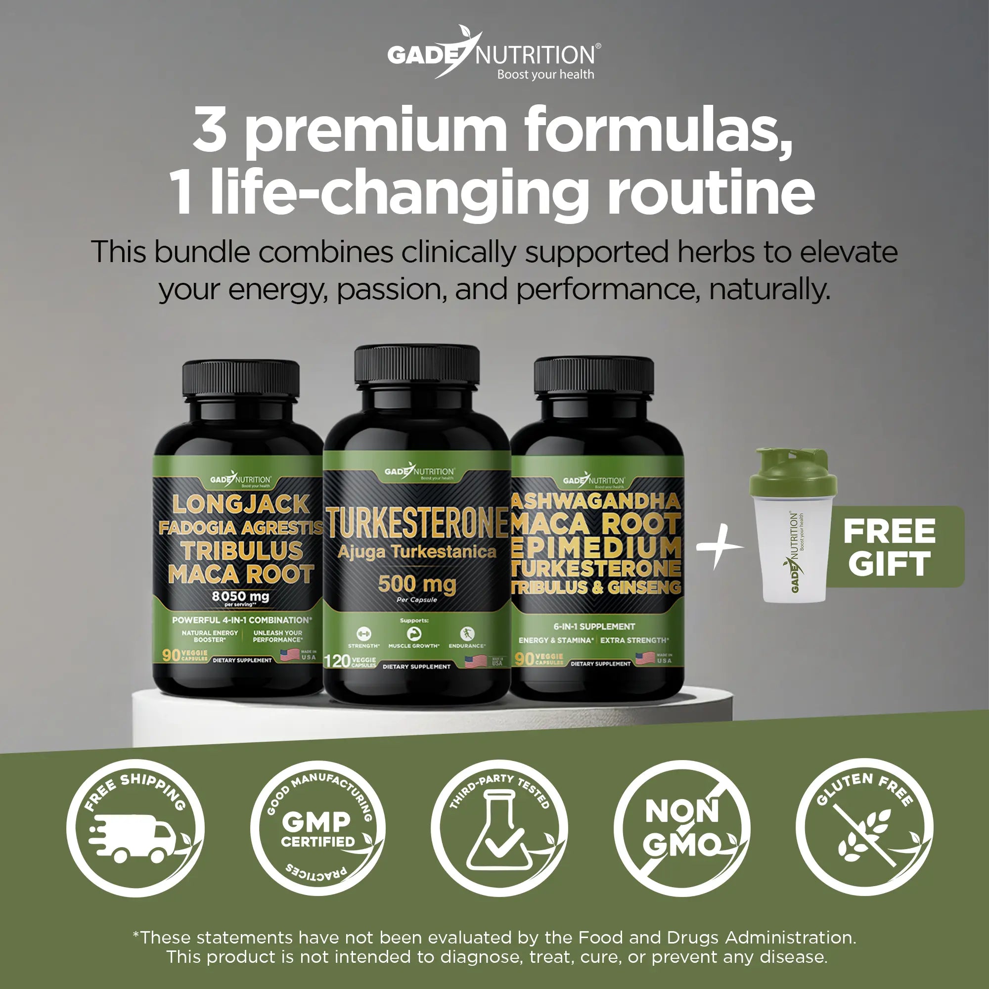 Libido Bundle GADE NUTRITION