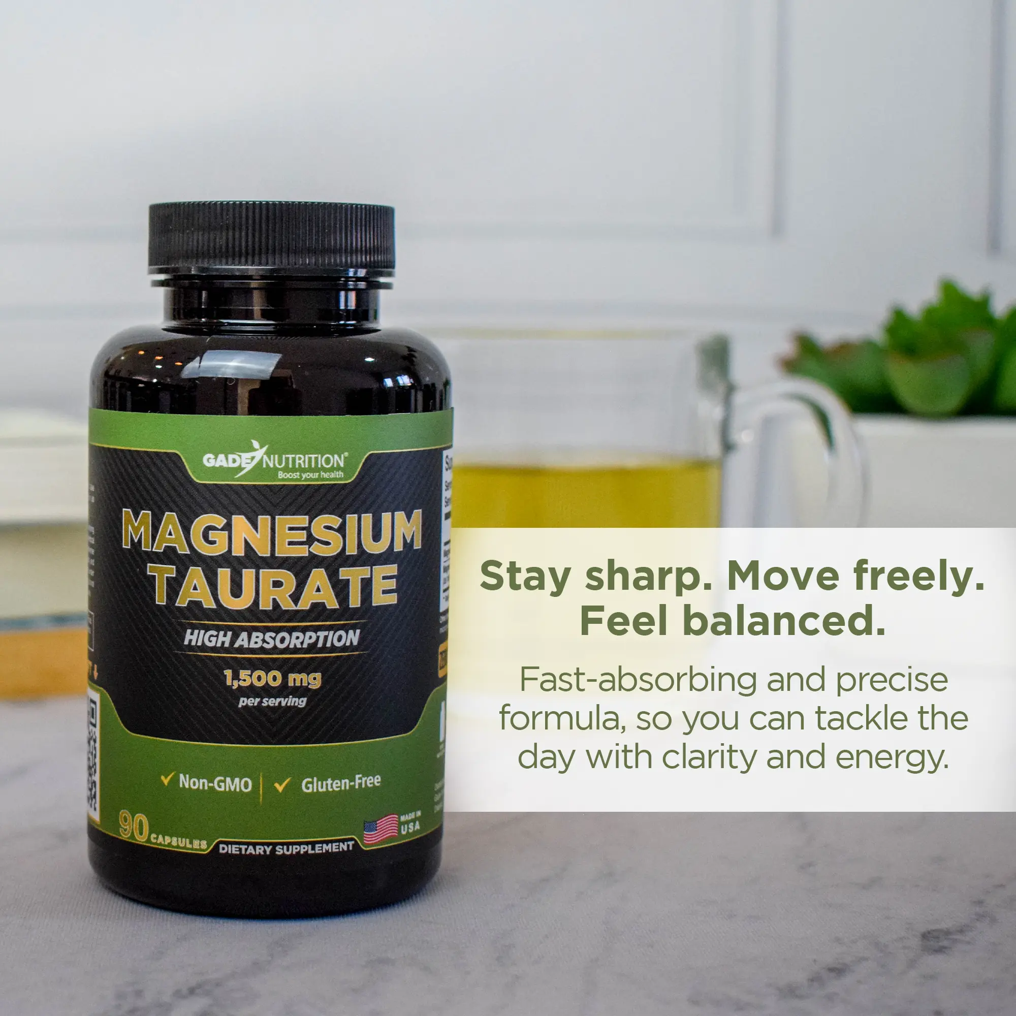 Magnesium Taurate Gade Nutrition