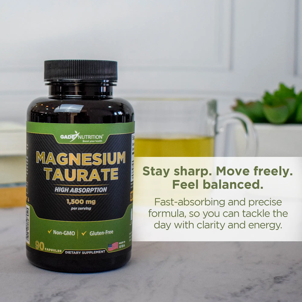 Magnesium Taurate Gade Nutrition