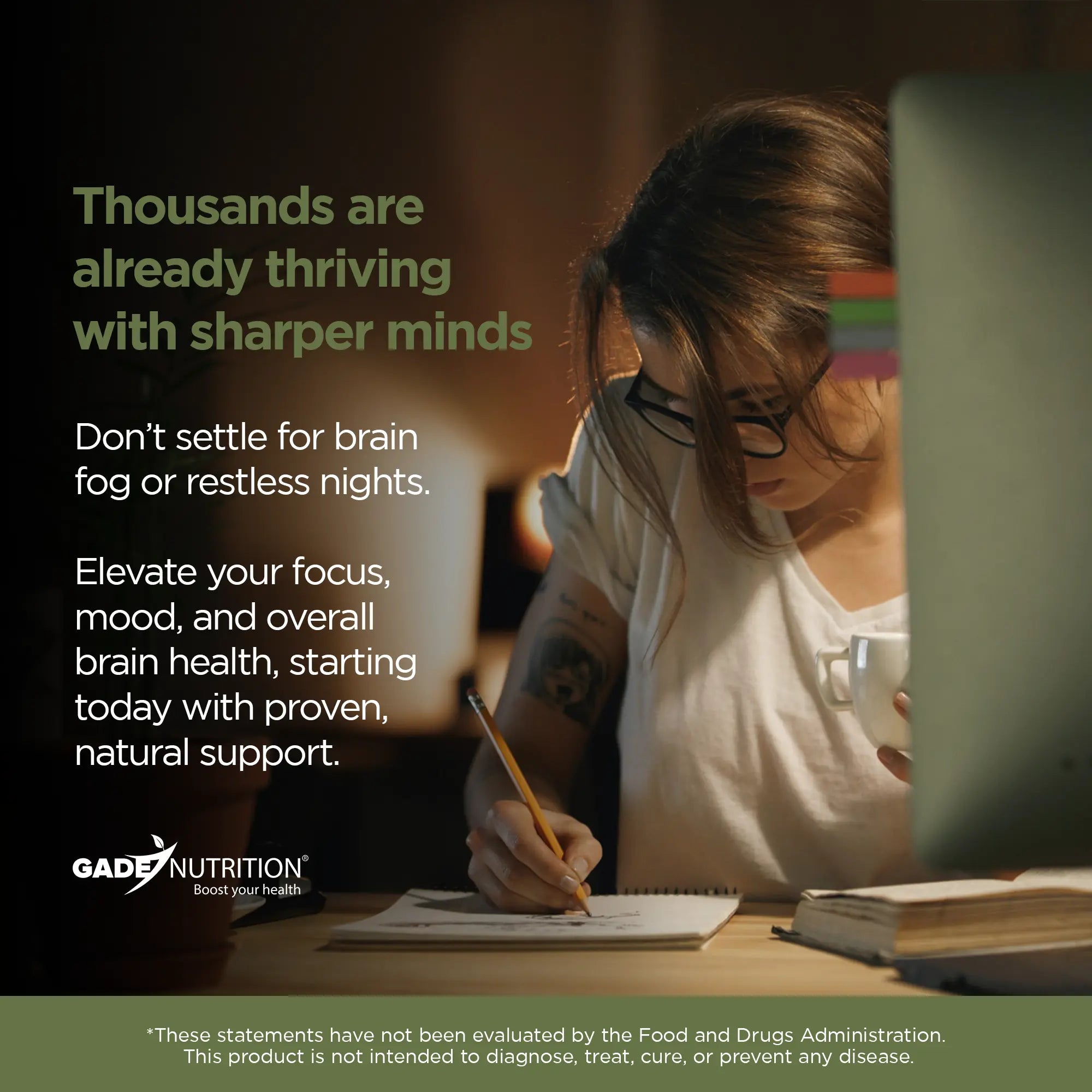 Brain Health Bundle GADE NUTRITION