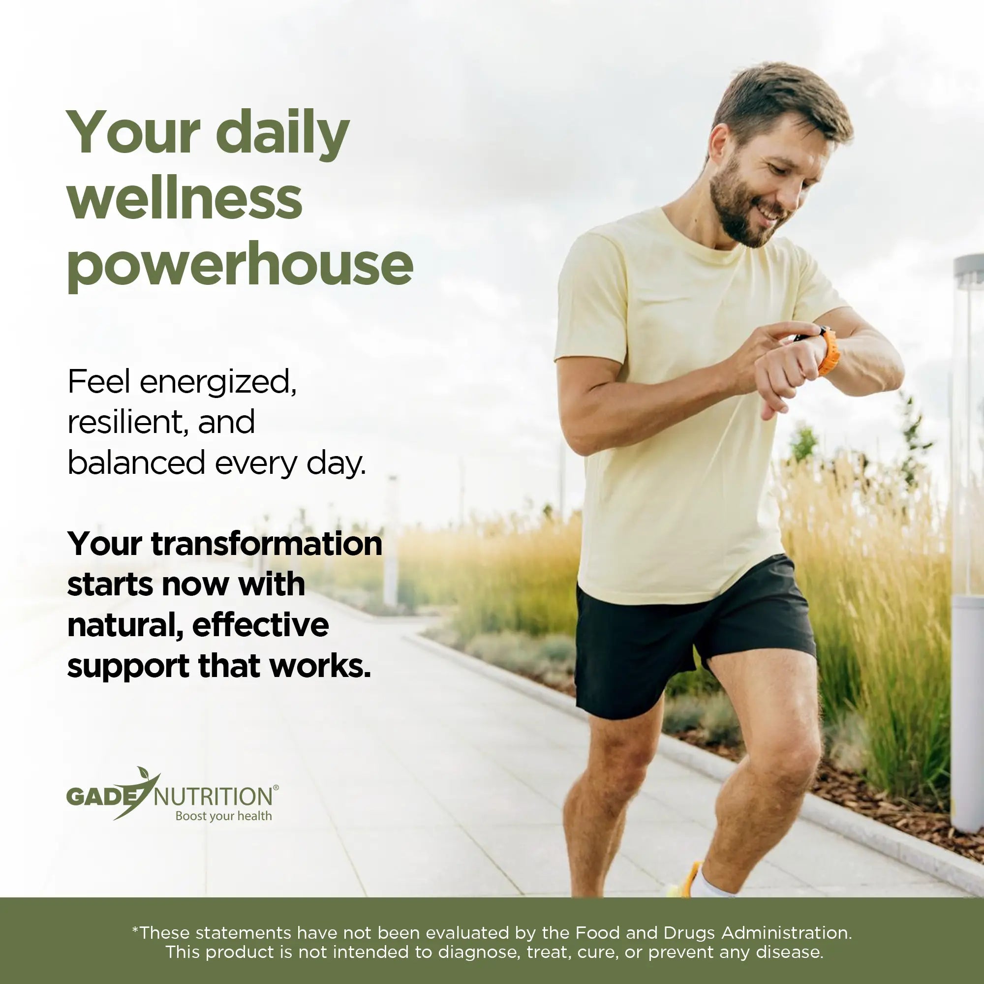 Immunity, Stress Relief & Energy Bundle GADE NUTRITION