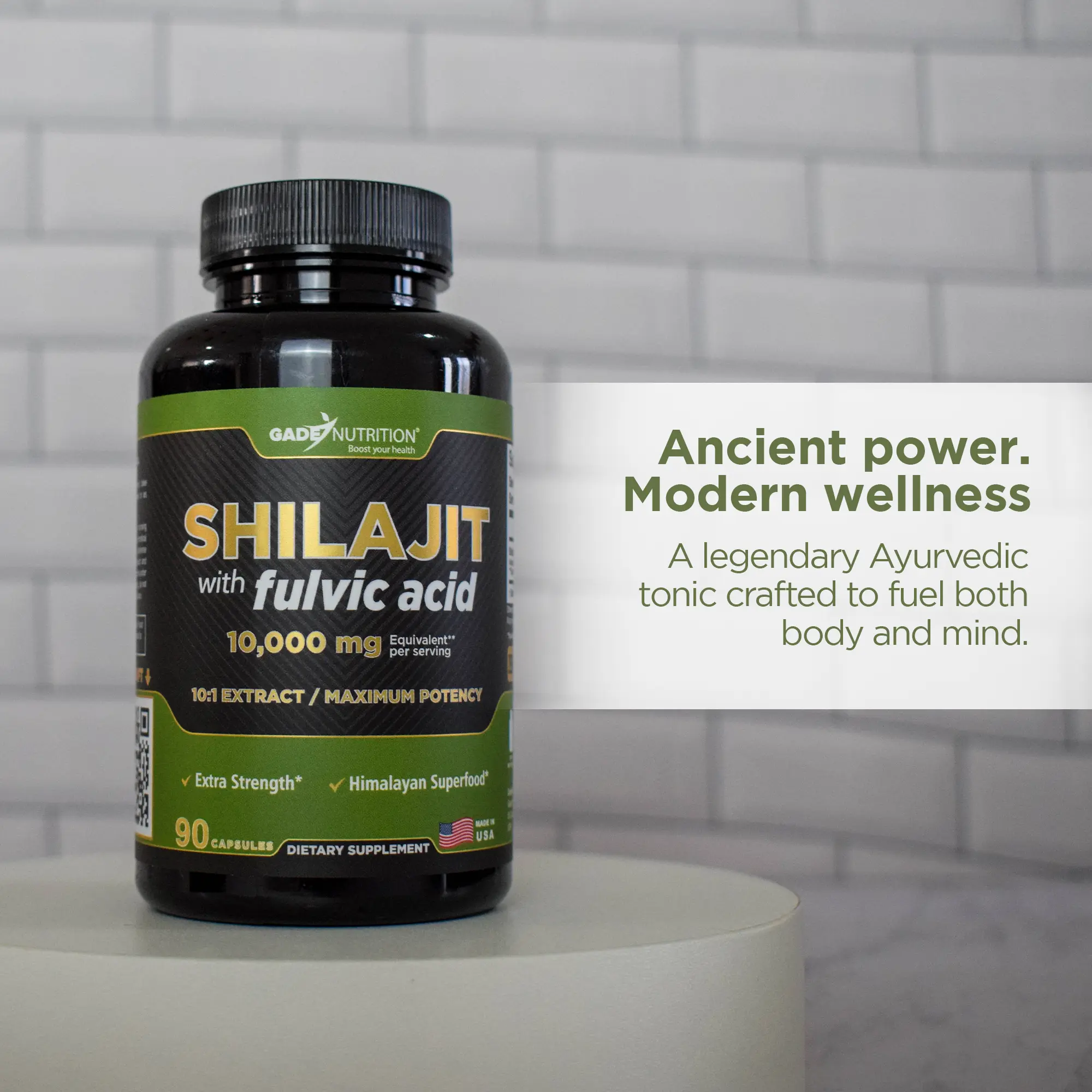 Shilajit 10,000 mg Gade Nutrition