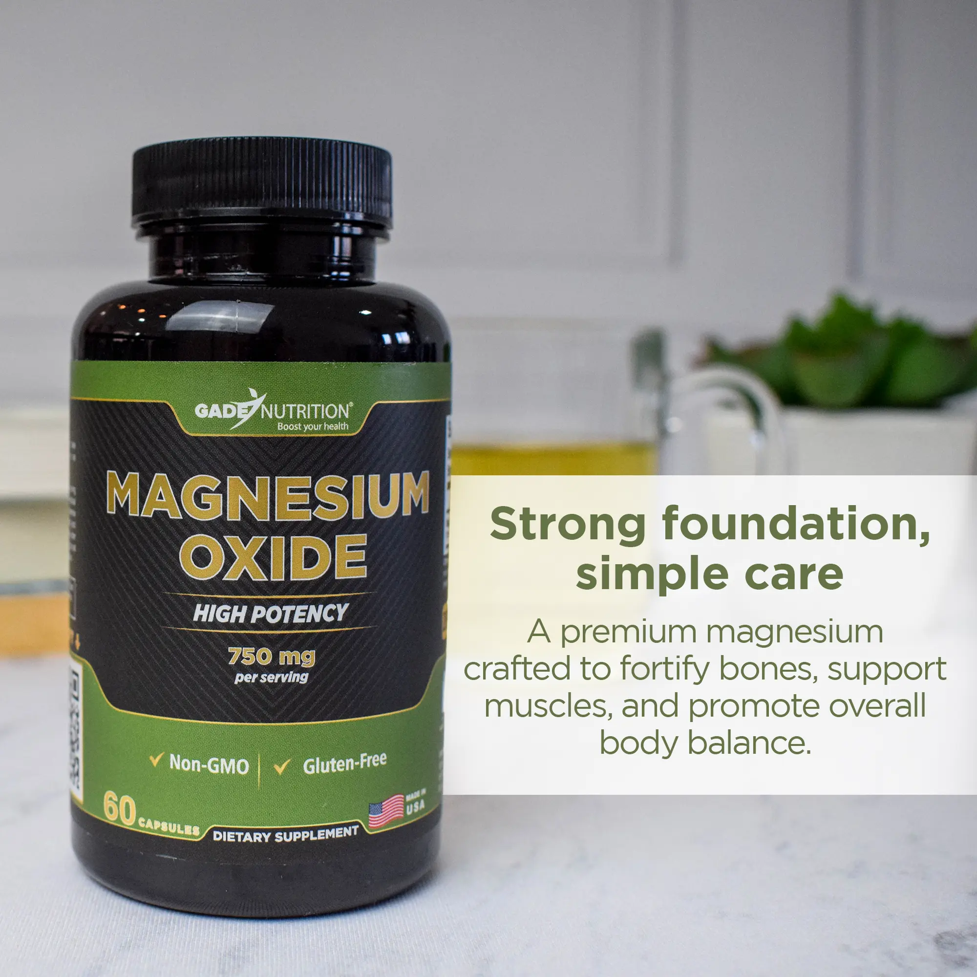 Magnesium Oxide Gade Nutrition