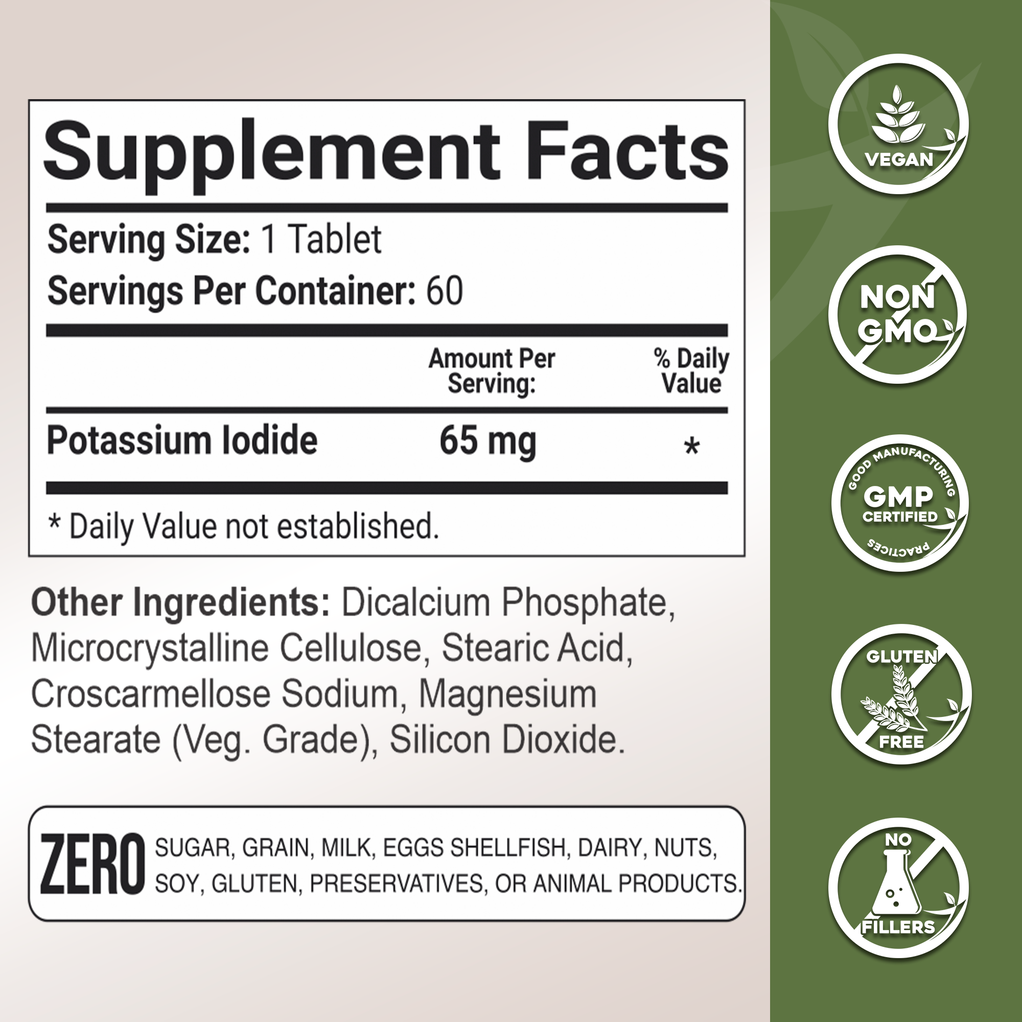 Potassium Iodide - Exp March 2029