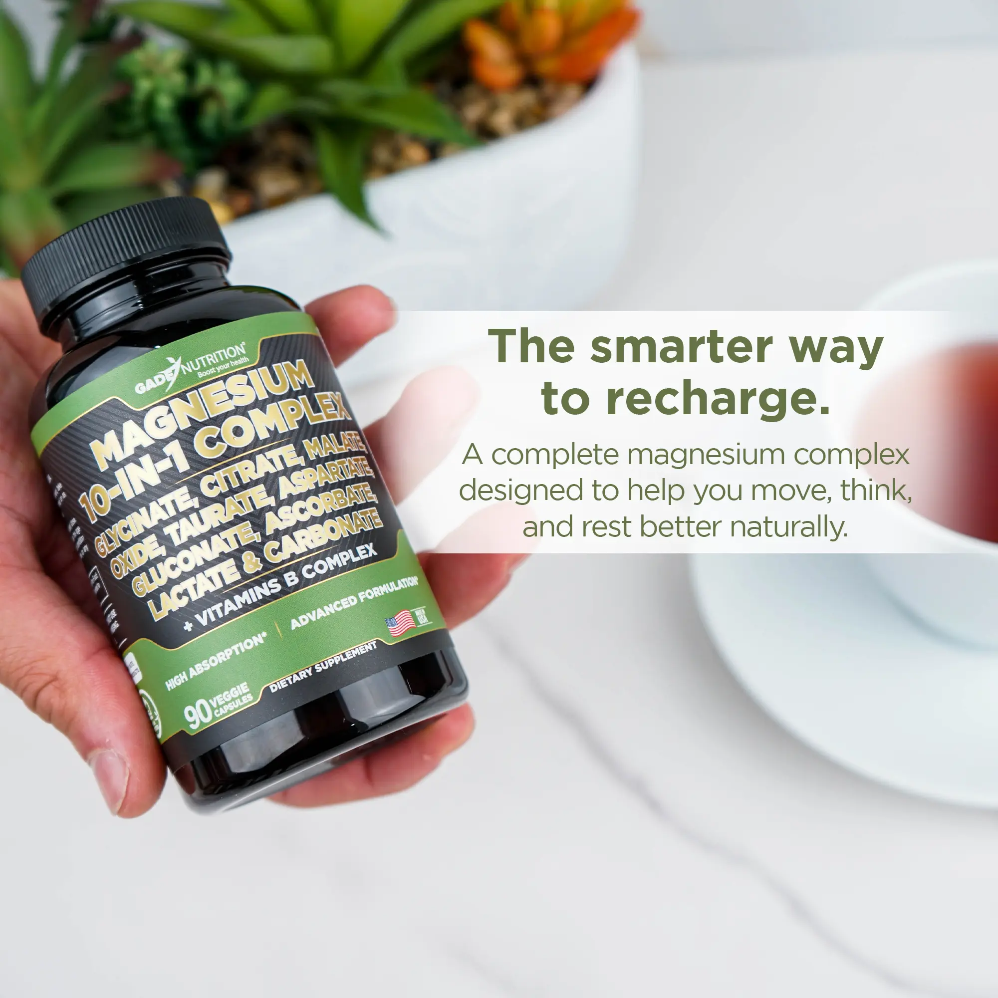 Magnesium Complex 10-in-1 GADE NUTRITION