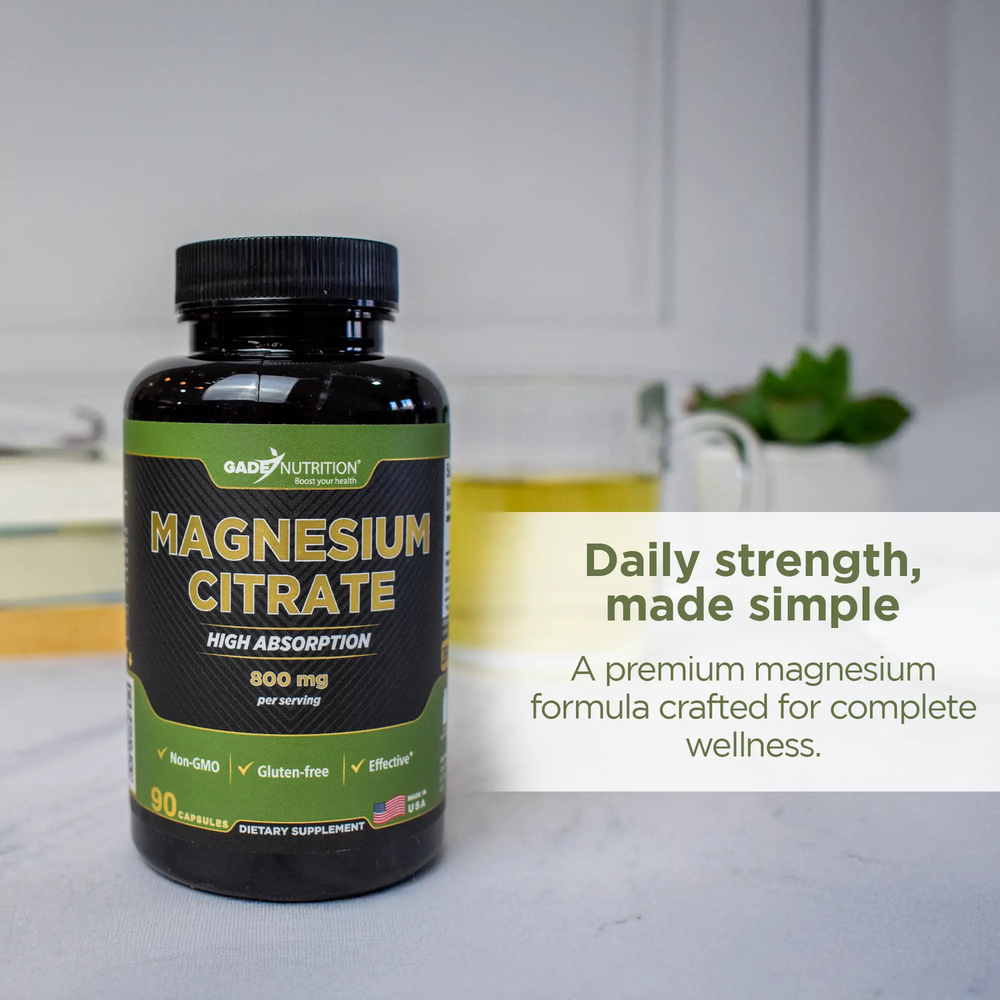 Magnesium Citrate Gade Nutrition