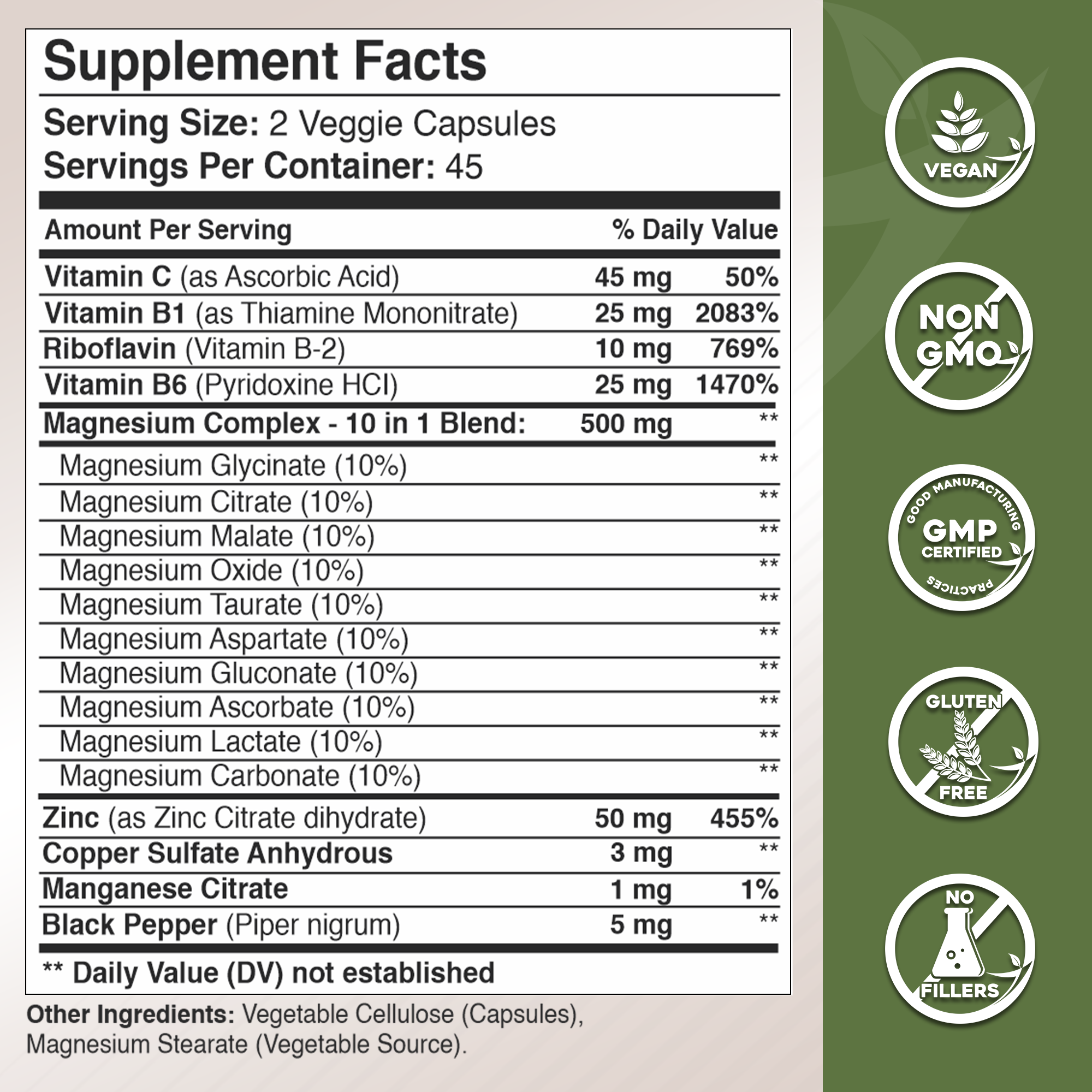 Magnesium 10-in-1 Complex