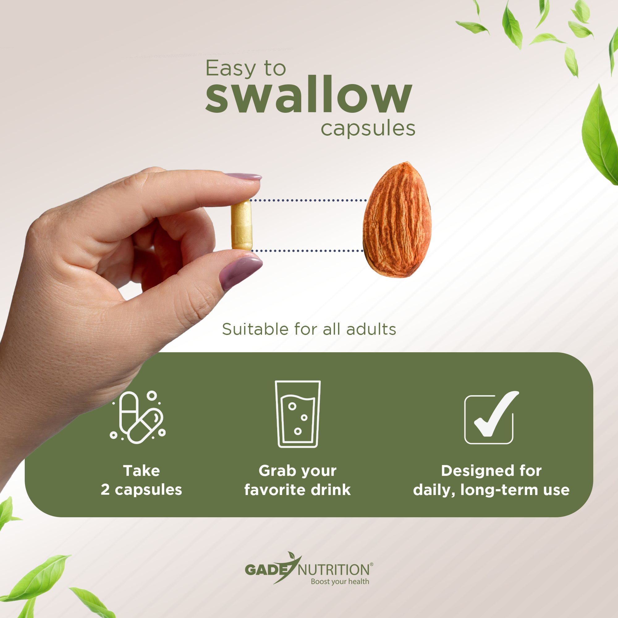Quercetin Complex with Bromelain, Vitamin C, D3 and Zinc GADE NUTRITION