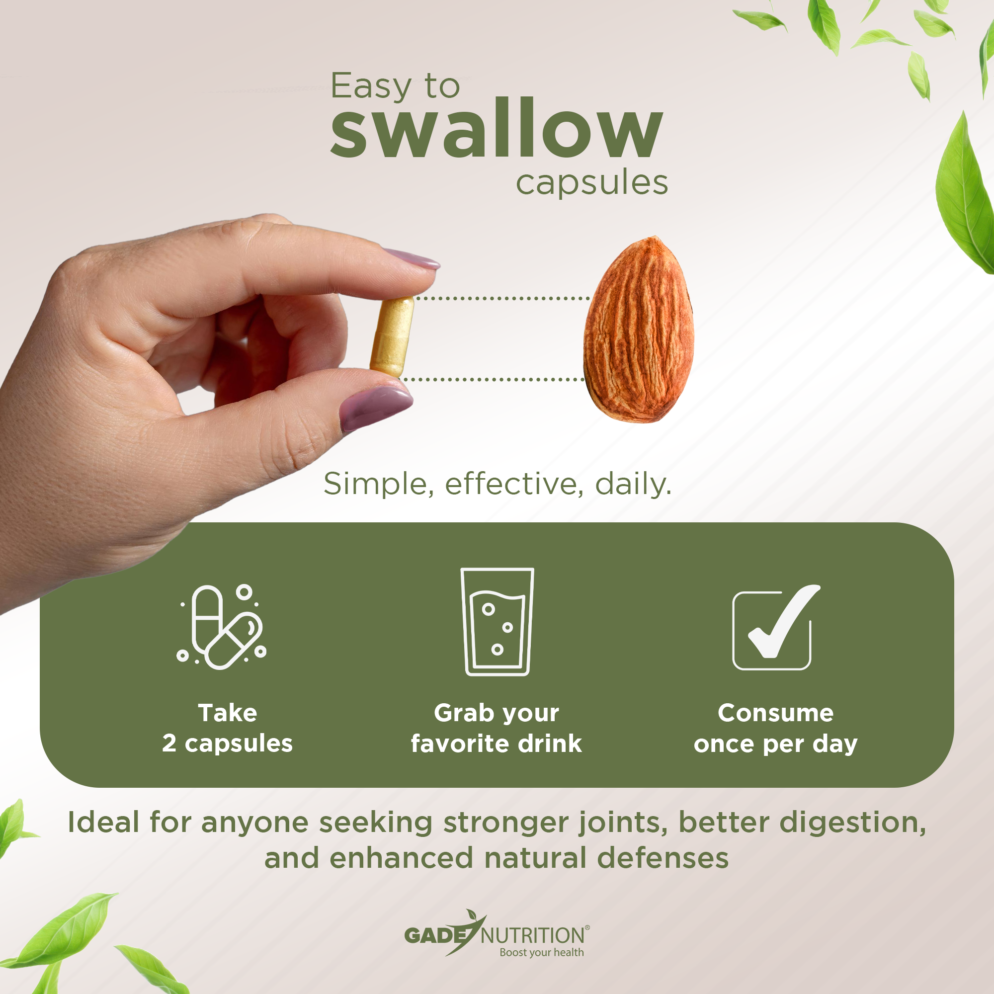Turmeric with Quercetin & Bromelain Gade Nutrition