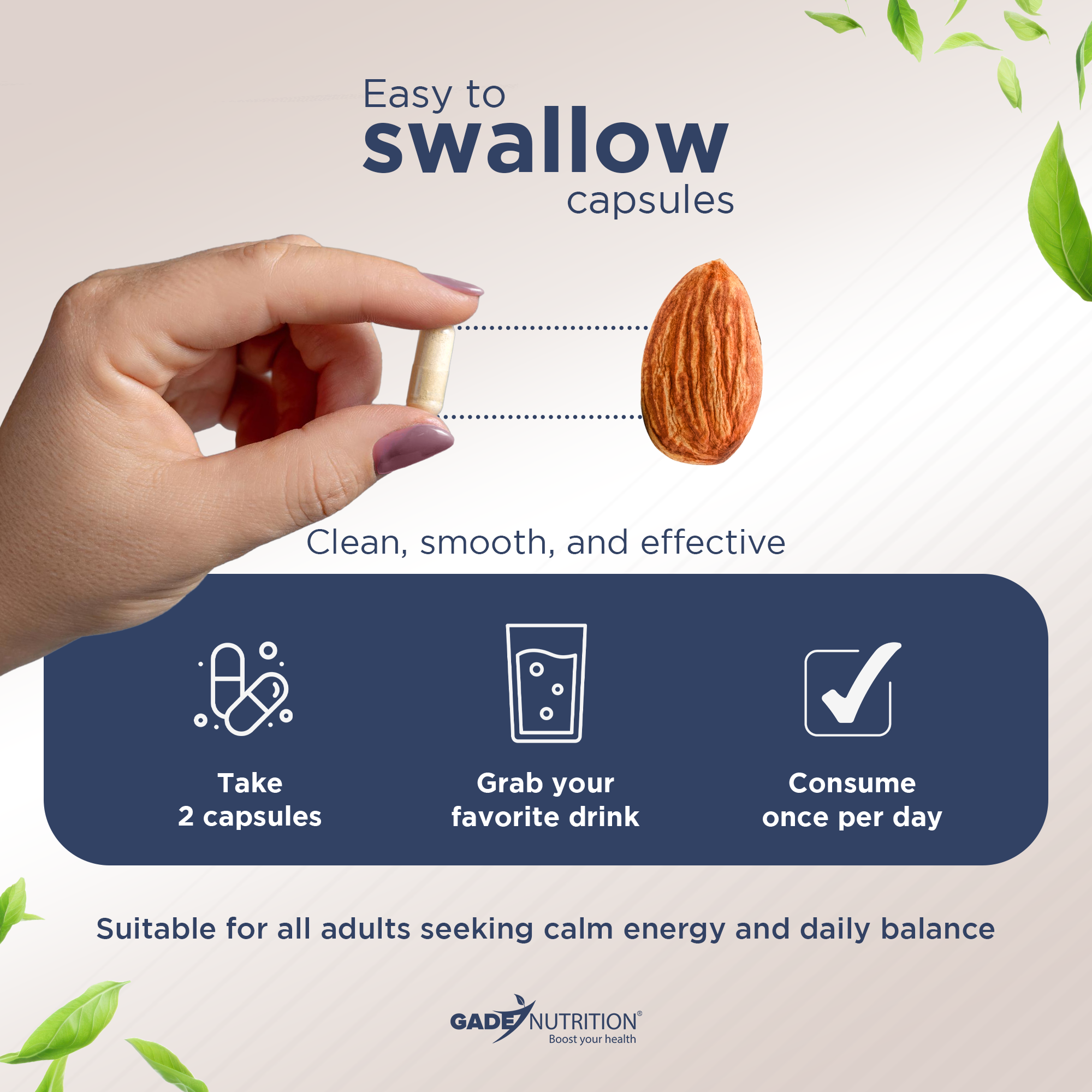 Ashwagandha Extra Strength 6,000 mg GADE NUTRITION