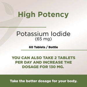 Potassium Iodide - Exp March 2029 - Gade Nutrition