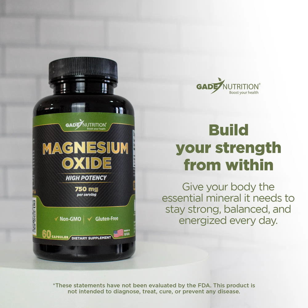 Magnesium Oxide Gade Nutrition
