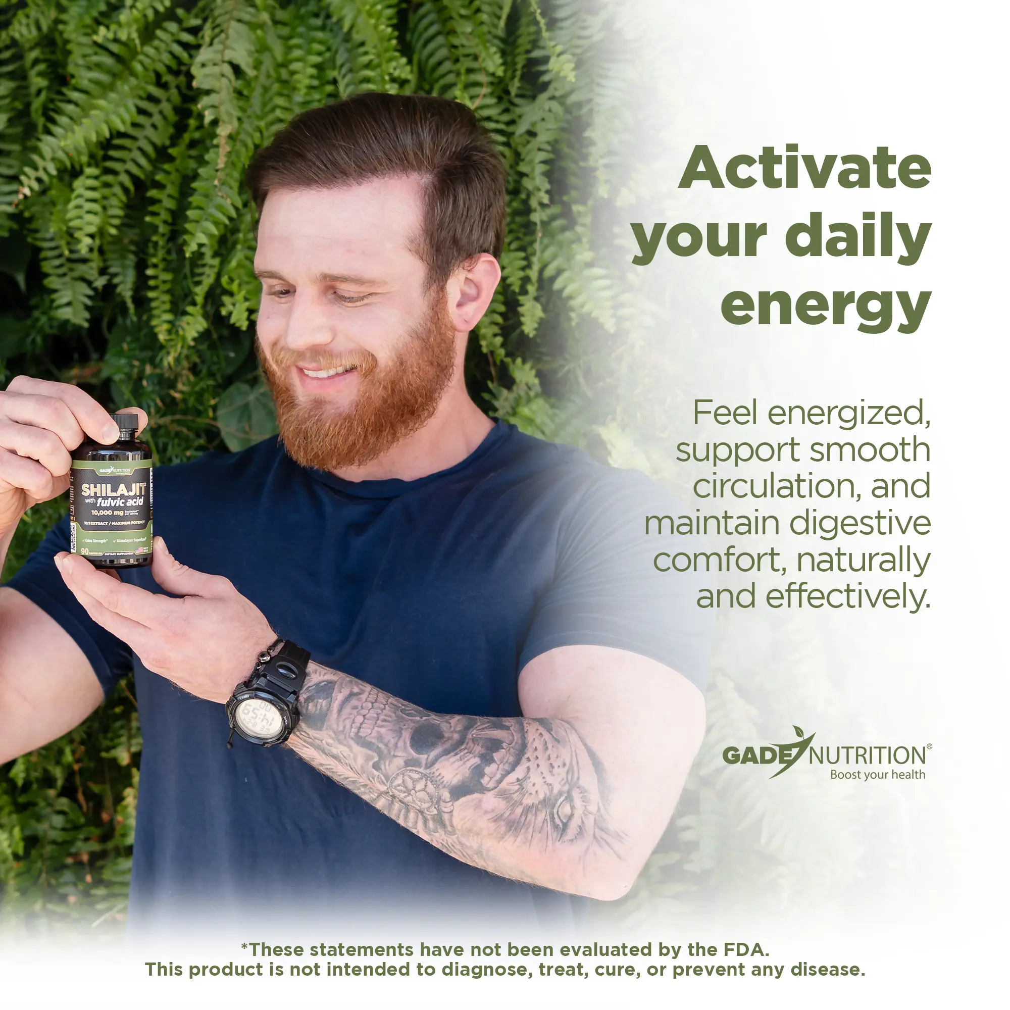 Shilajit 10,000 mg Gade Nutrition