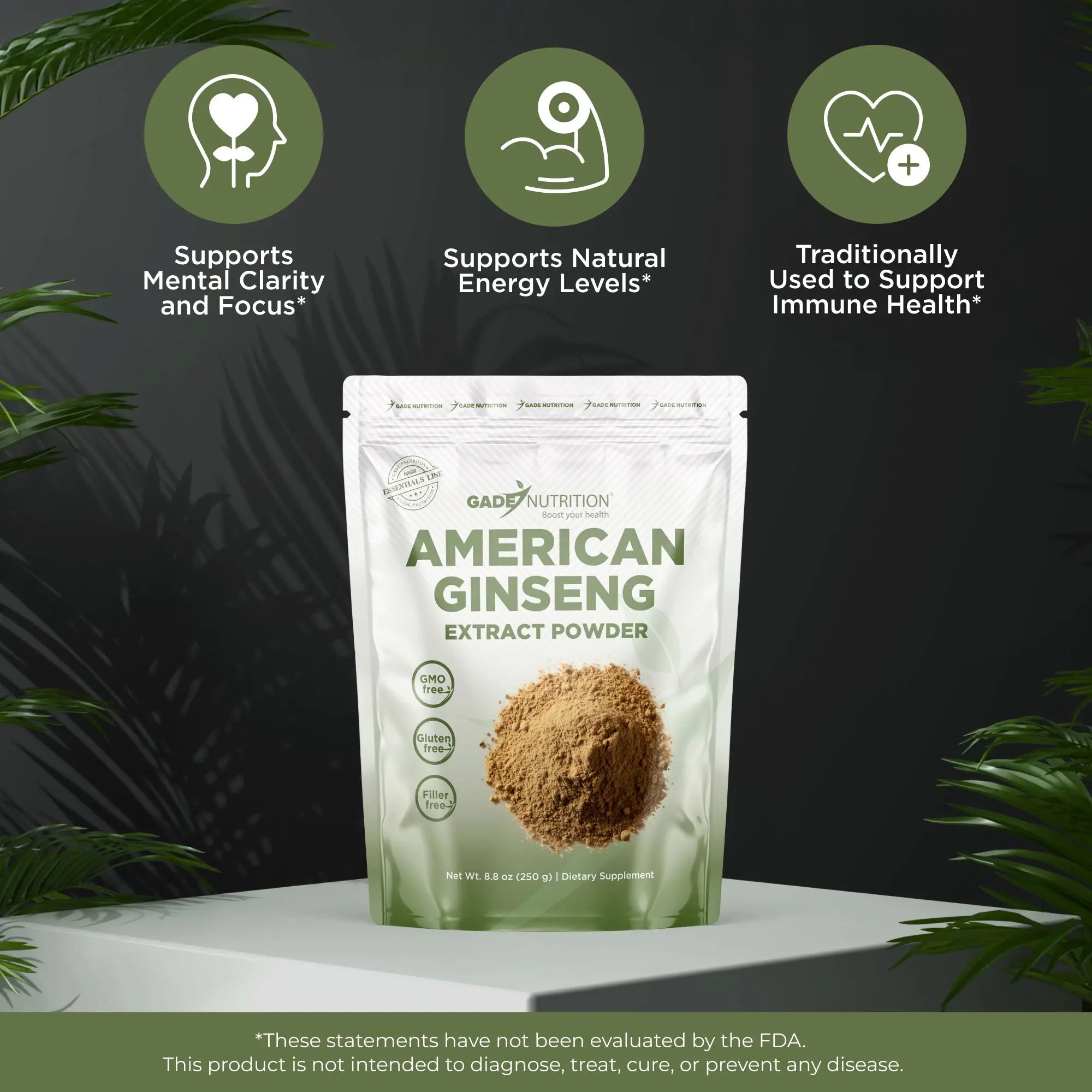 American Ginseng Extract Gade Nutrition