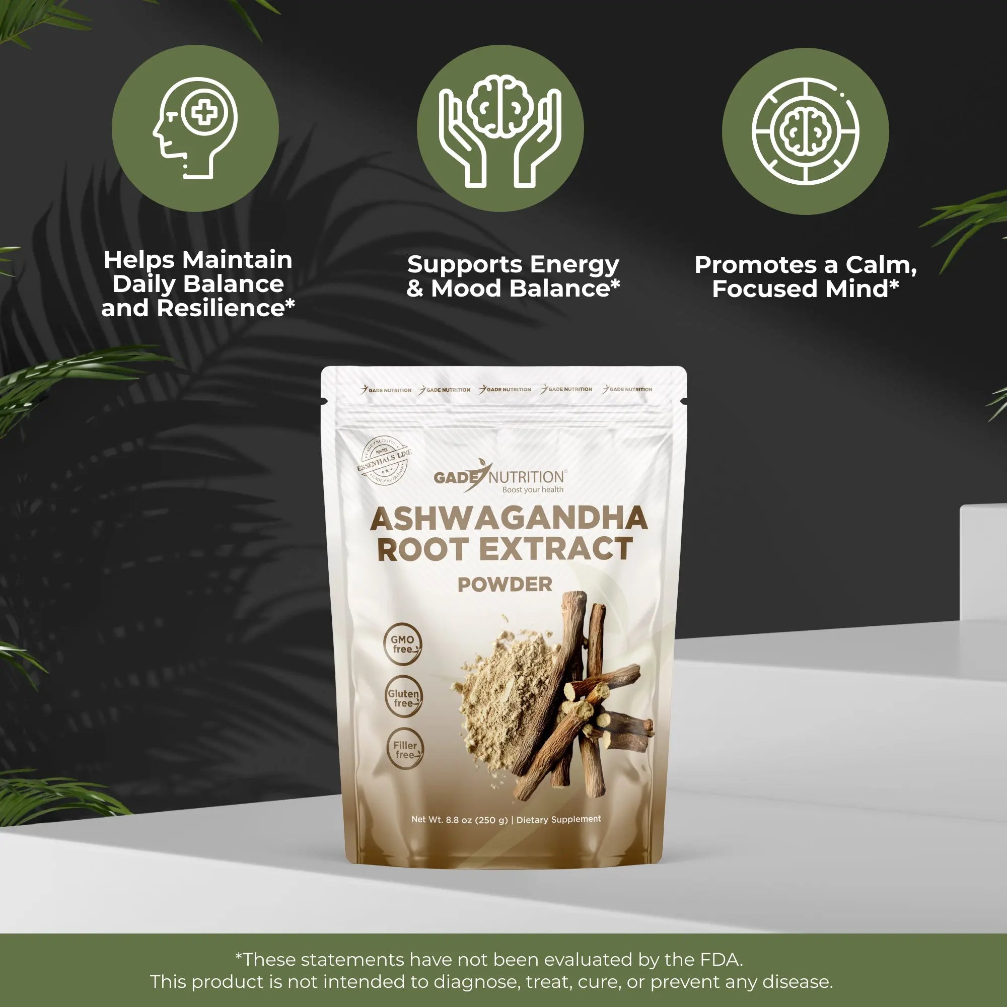 Ashwagandha Root Extract Gade Nutrition