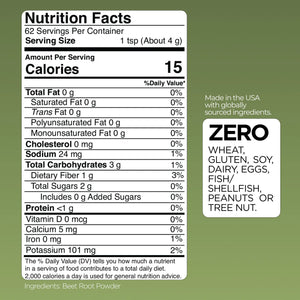 Beet Root Gade Nutrition