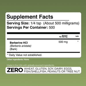 Berberine HCl Gade Nutrition