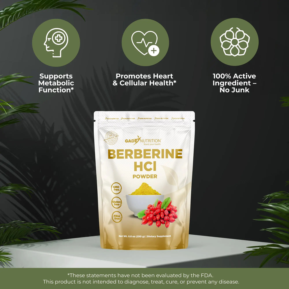 Berberine HCl Gade Nutrition