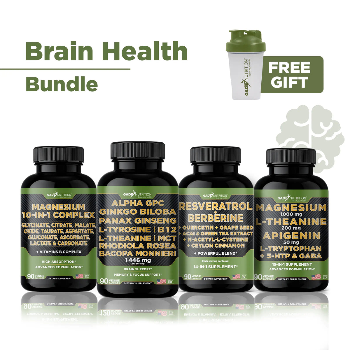Brain Health Bundle – Gade Nutrition