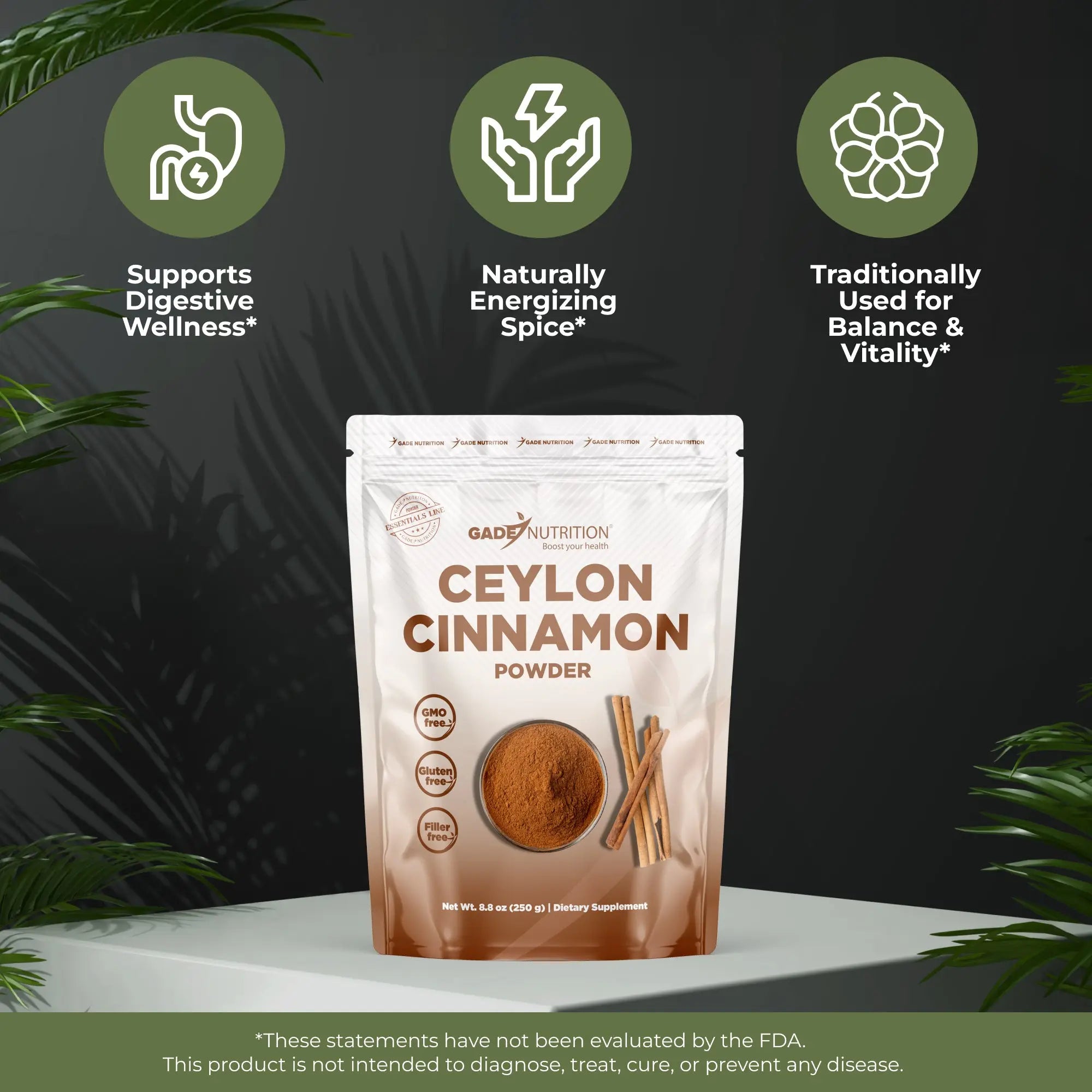 Ceylon Cinnamon Gade Nutrition