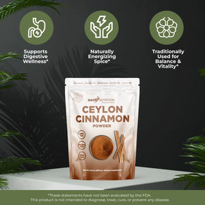 Ceylon Cinnamon Gade Nutrition