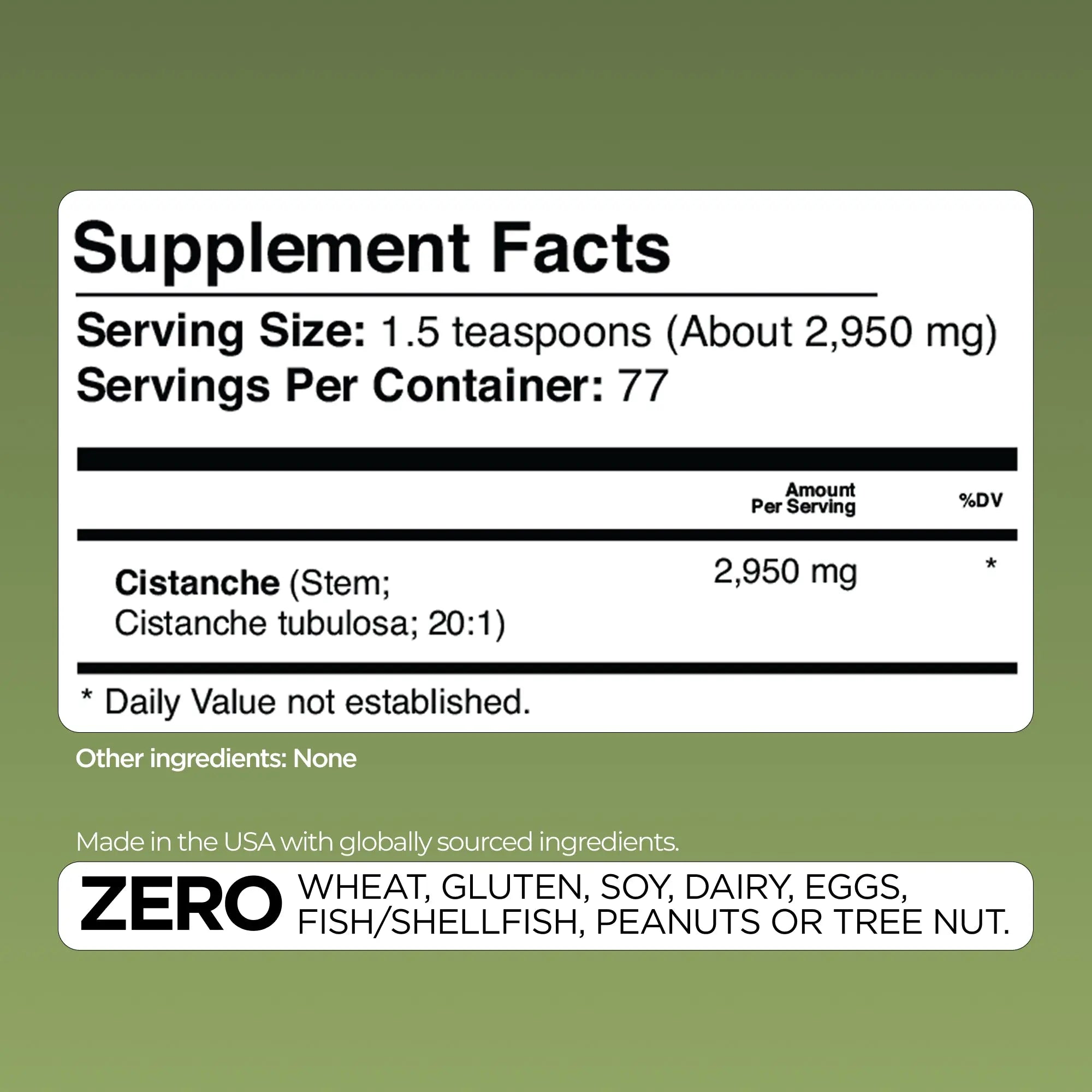 Cistanche Tubulosa Extract 20:1 Gade Nutrition
