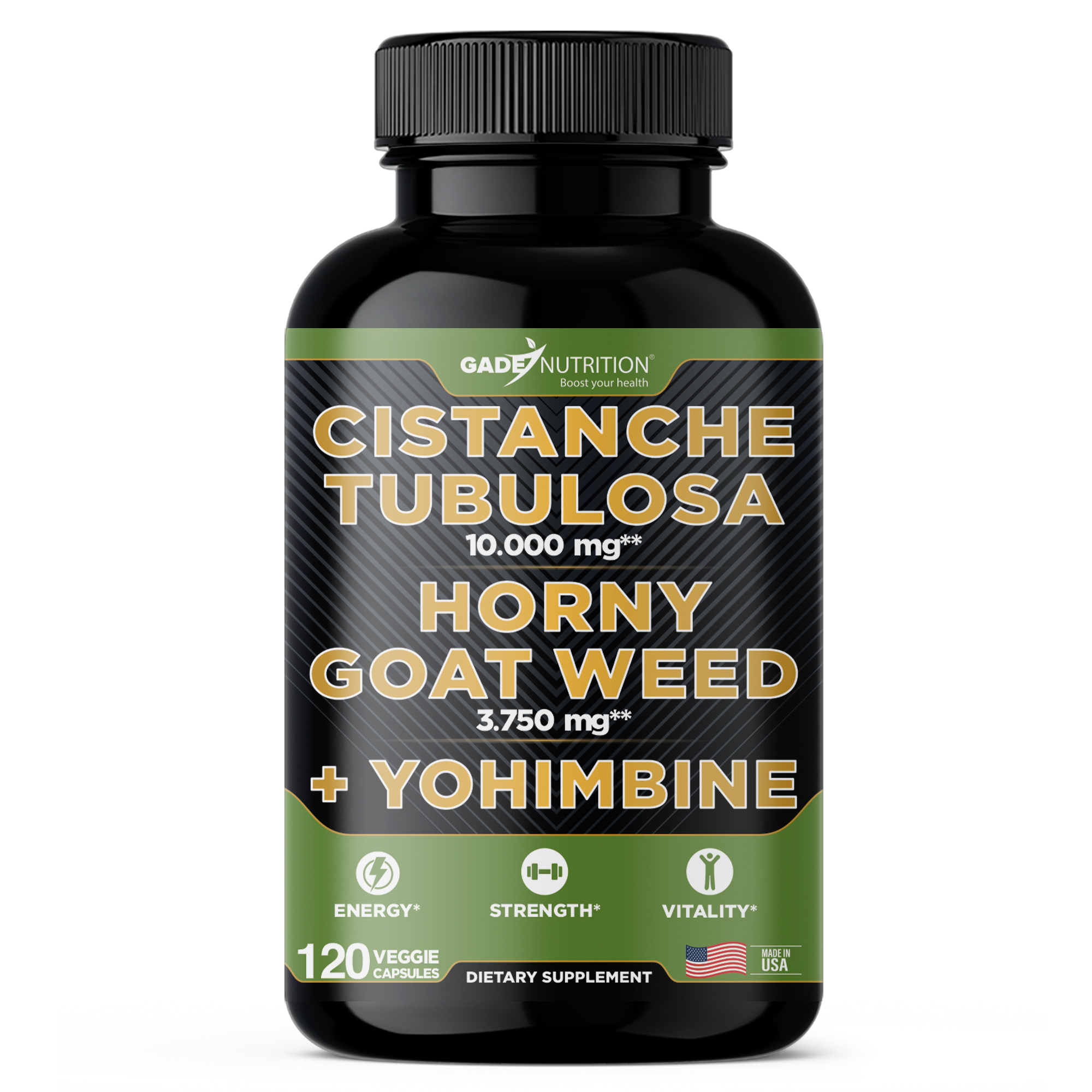 Cistanche Tubulosa with Horny Goat Weed and Yohimbine