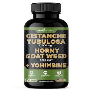 Cistanche Tubulosa with Horny Goat Weed and Yohimbine