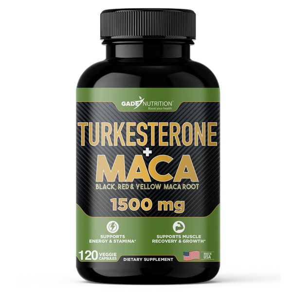 turkesterone black maca red maca yellow maca root