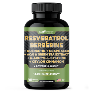 Resveratrol + Berberine 14-in-1 - Gade Nutrition