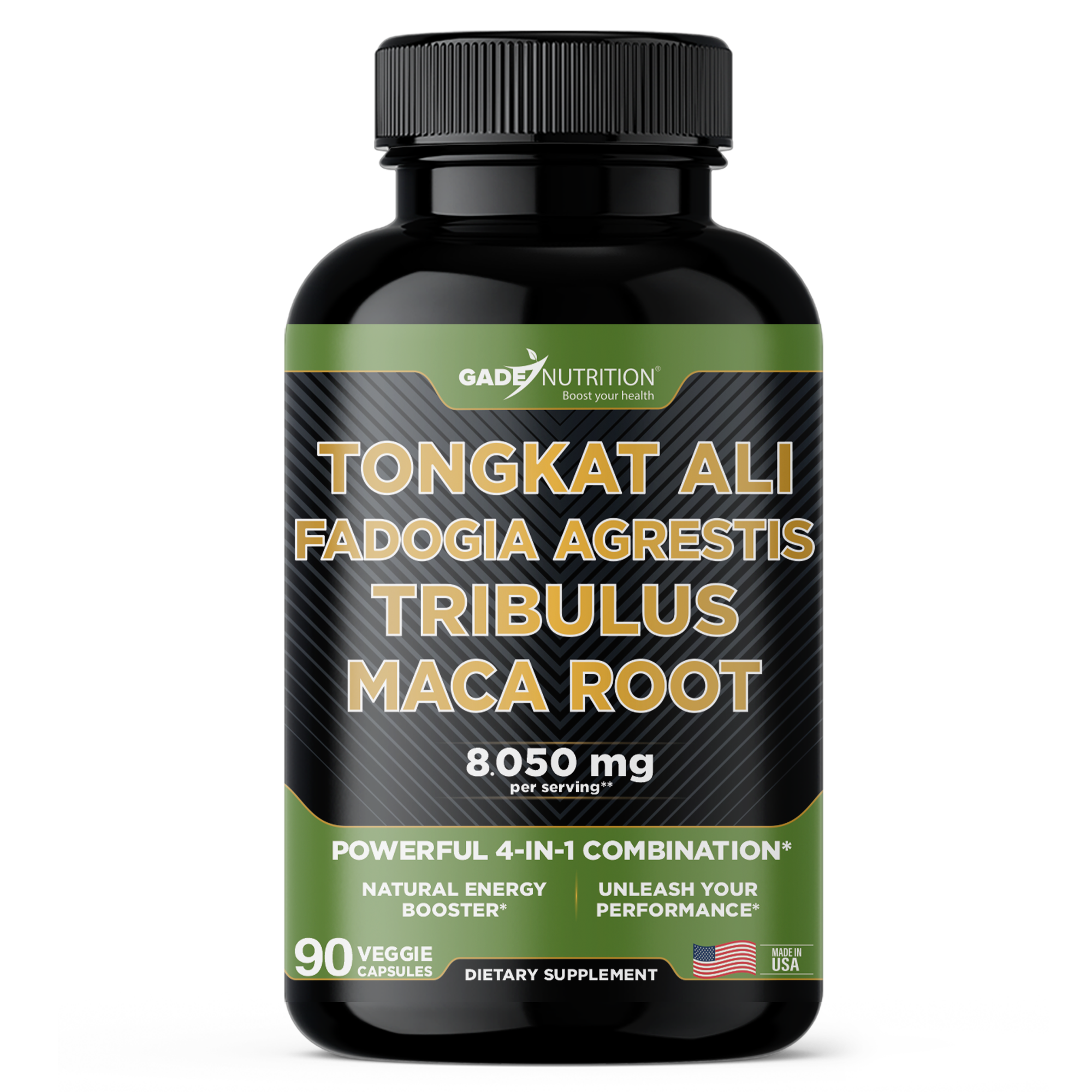 Tongkat Ali, Fadogia Agrestis, Tribulus and Maca Root