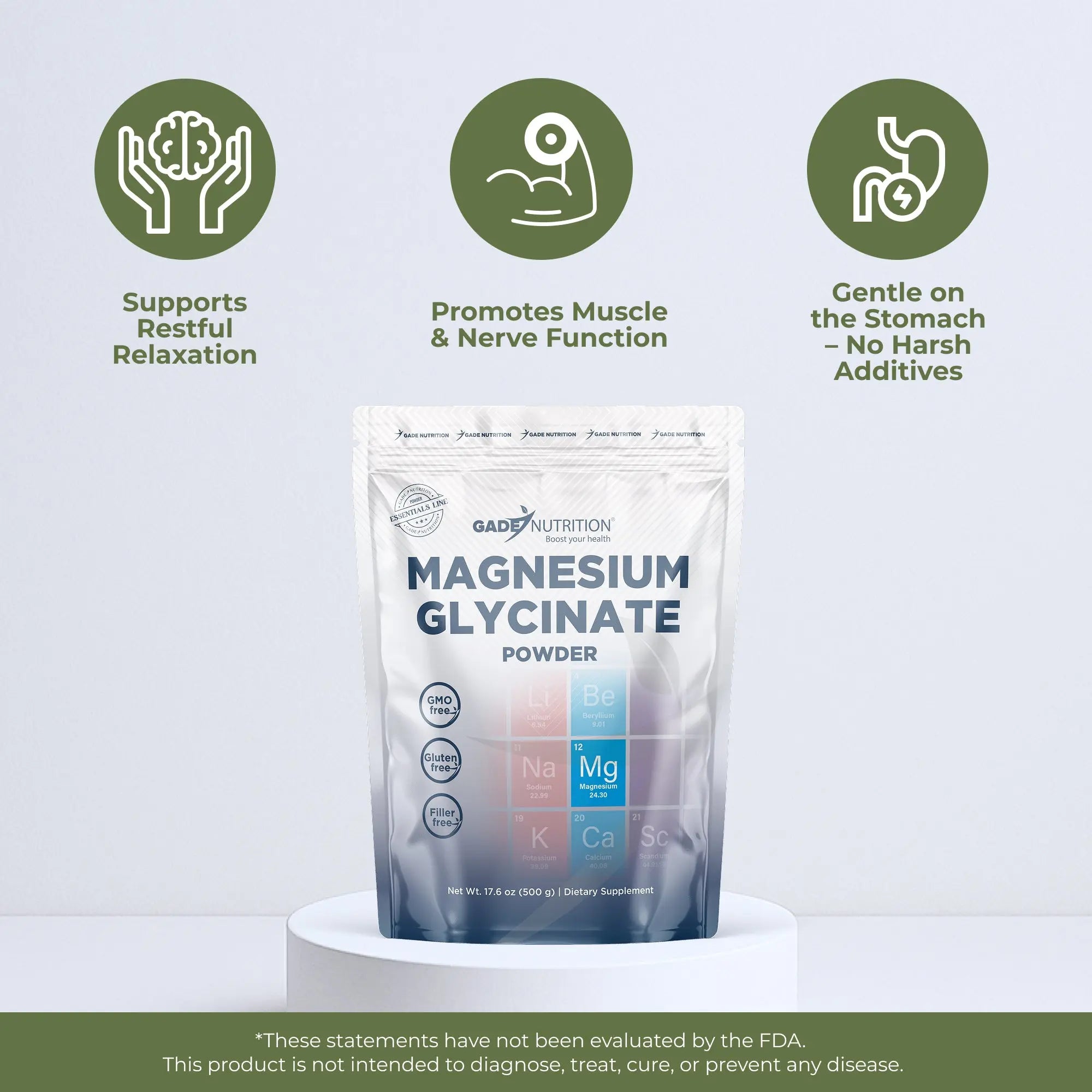 Magnesium Glycinate Gade Nutrition