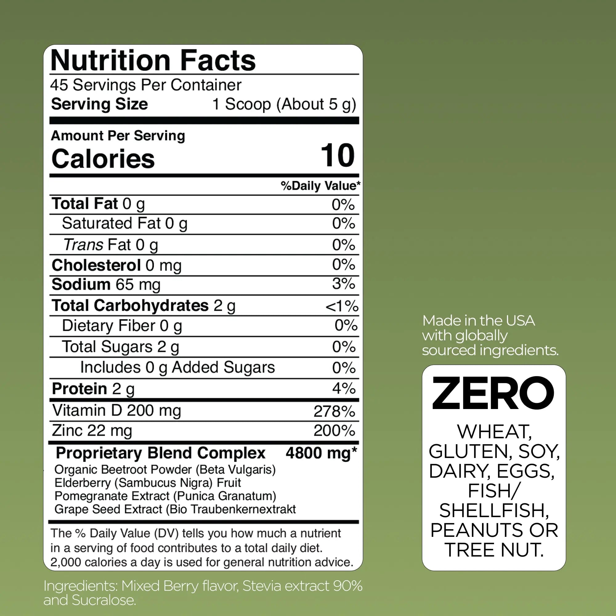 Hero Beets Powder Gade Nutrition