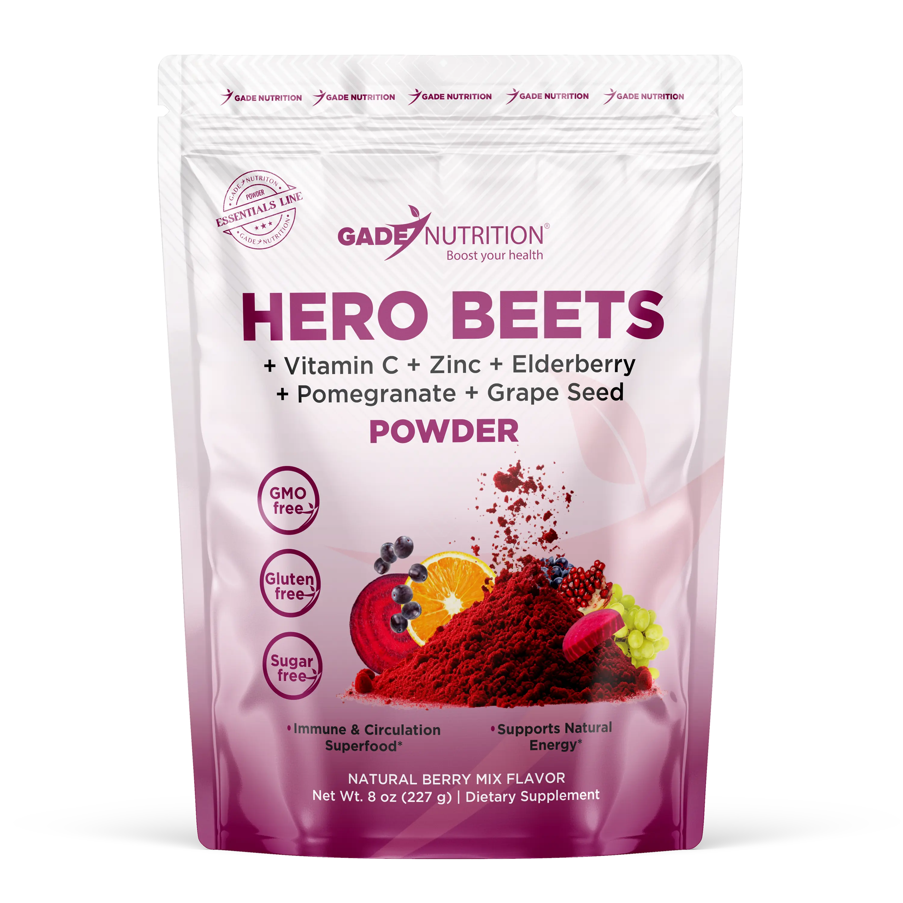 Hero Beets Powder Gade Nutrition